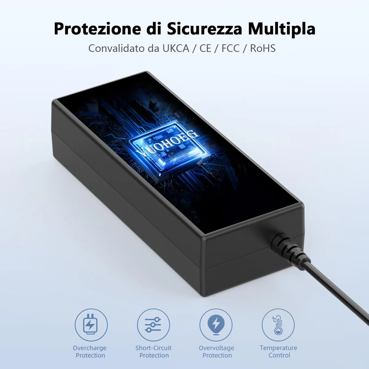 Caricatore 19.5V 4.7A 90W Alimentatore per Sony Bravia TV 6.5 x 4.4 mm | Compatibile con Sony Bravia KDL-24 KDL-32 KDL-40 KDL-42 KDL-48 KDL W600B W650A W700B W800B Vaio PCG VGN VGP