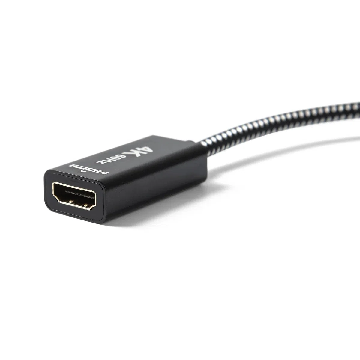 zimaboard Cavo Mini DisplayPort maschio a HDMI femmina 4K 60Hz, adattatore Thunderbolt a HDMI compatibile, Macbook Pro, Microsoft Surface Series e qualsiasi altra porta MiniDP Nero