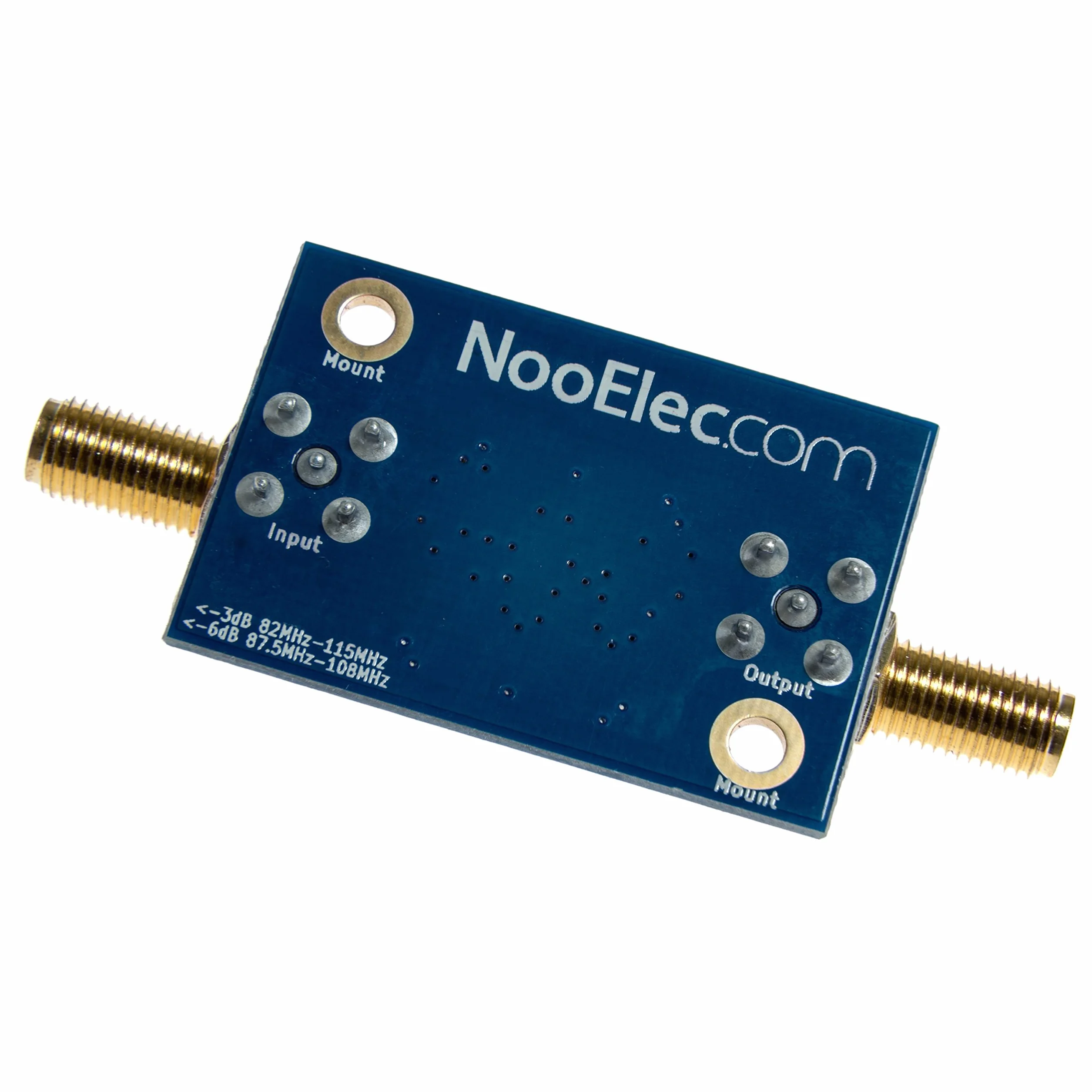 NooElec Distill:FM Barebones - Trasmetta Il Filtro FM Bandstop per Le Applicazioni SDR (Radio Definite dal Software). Filtro di Notch FM.