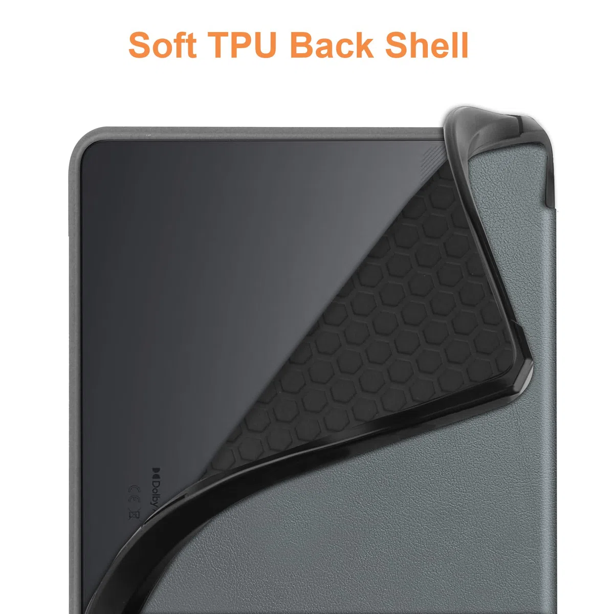 Cover per Lenovo Idea Tab 11 Pollici Con Portapenne Ultra Sottile Intelligente Custodia Tablet,Grigio