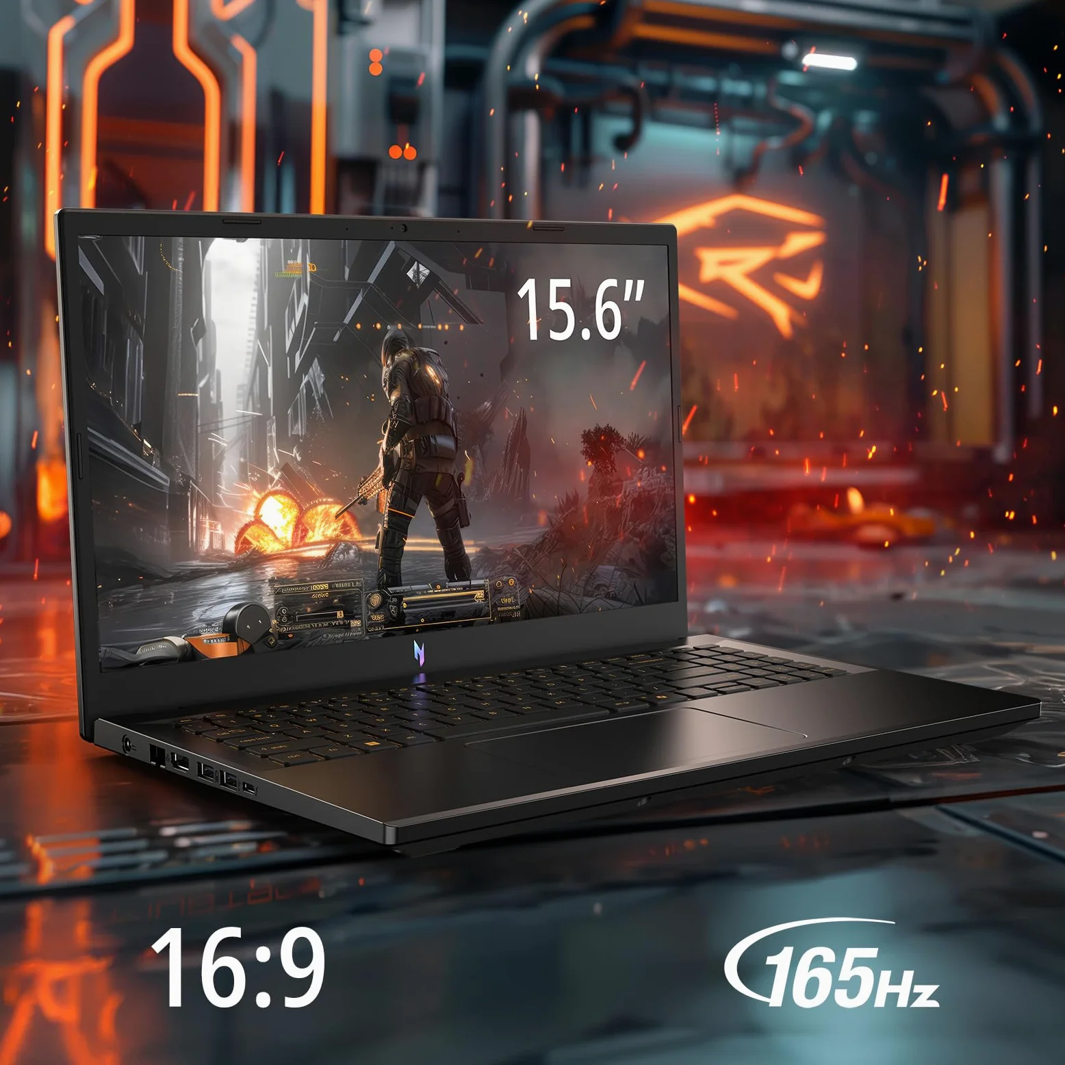 Acer Nitro V 15 ANV15-52-5886 Notebook Gaming, NVIDIA GeForce RTX 5050 8 GB GDDR7, Processore Intel Core i5-13420H, Ram 16 GB DDR4, 512 GB SSD, Display 15.6" FHD IPS 165 Hz LED LCD, Windows 11 Home
