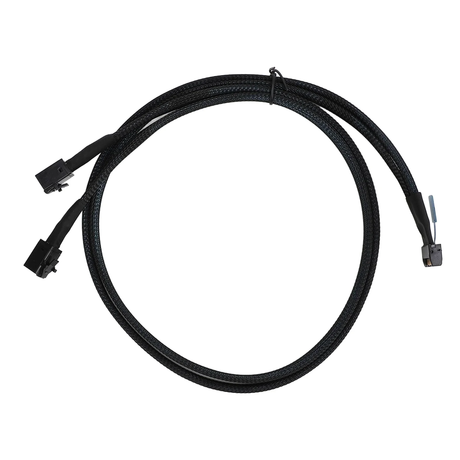 Cavo da MCIO 8i a 2*SFF-8643, MCIO 8i da 74 Pin a Mini SAS HD SFF-8643, PCIE 5.0, velocità di Trasferimento 32 GT/s, per Server, Data Center, 80 Cm