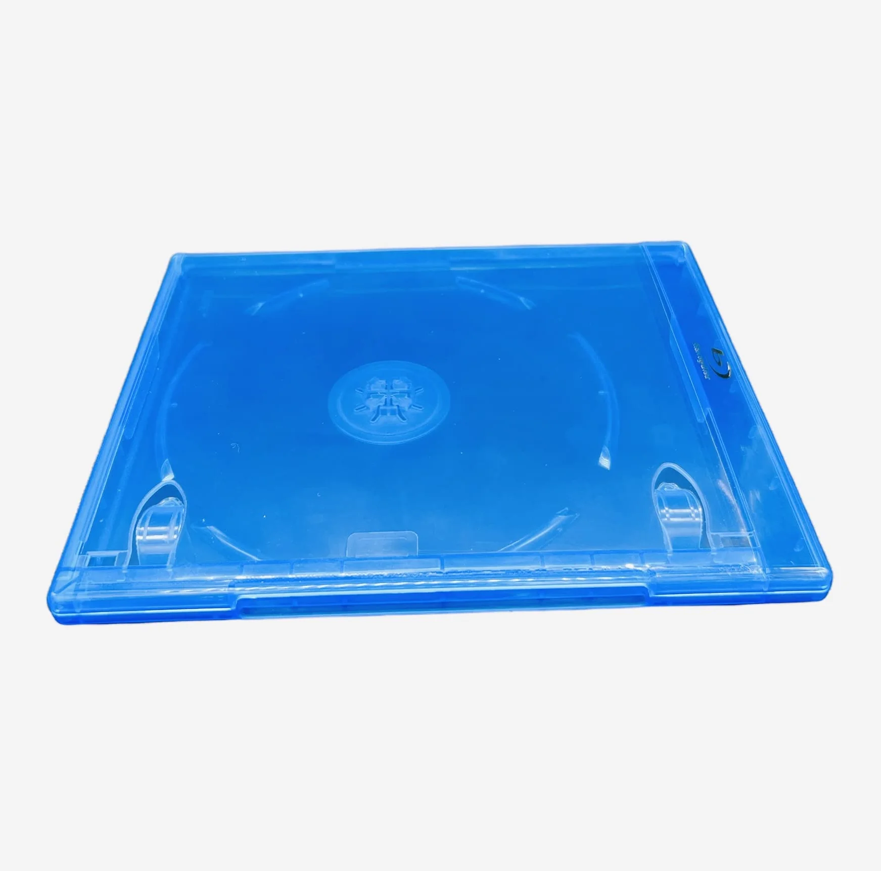 5 custodie singole per Blu-ray Viva Elite, custodia per dischi Blu-ray da 11 mm con custodia trasparente per opere d'arte, plastica resistente in polipropilene, hub sicuro a pulsante, custodia di