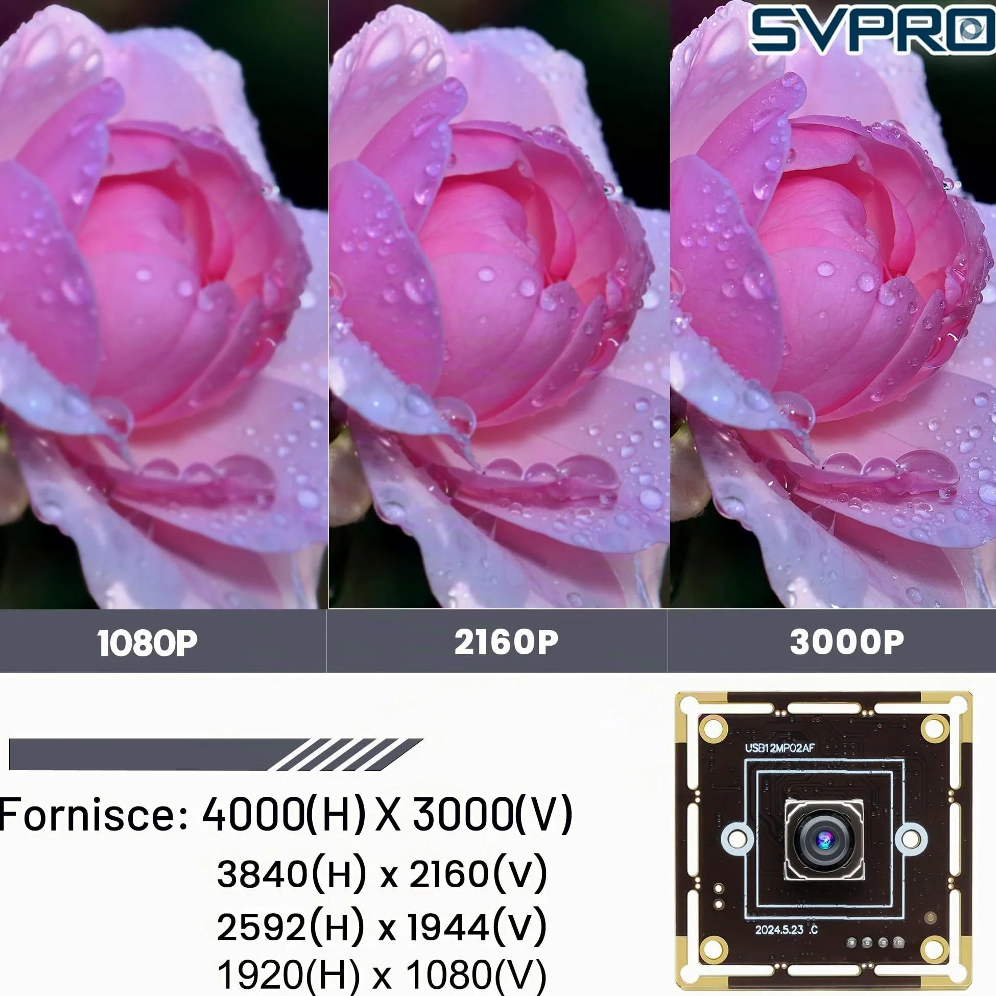 Svpro Modulo fotocamera USB 12 MP AF 4K 30fps Webcam Board per computer UVC USB2.0 1080P 60fps PDAF PC Camera IMX362 Machine Vision Telecamera industriale