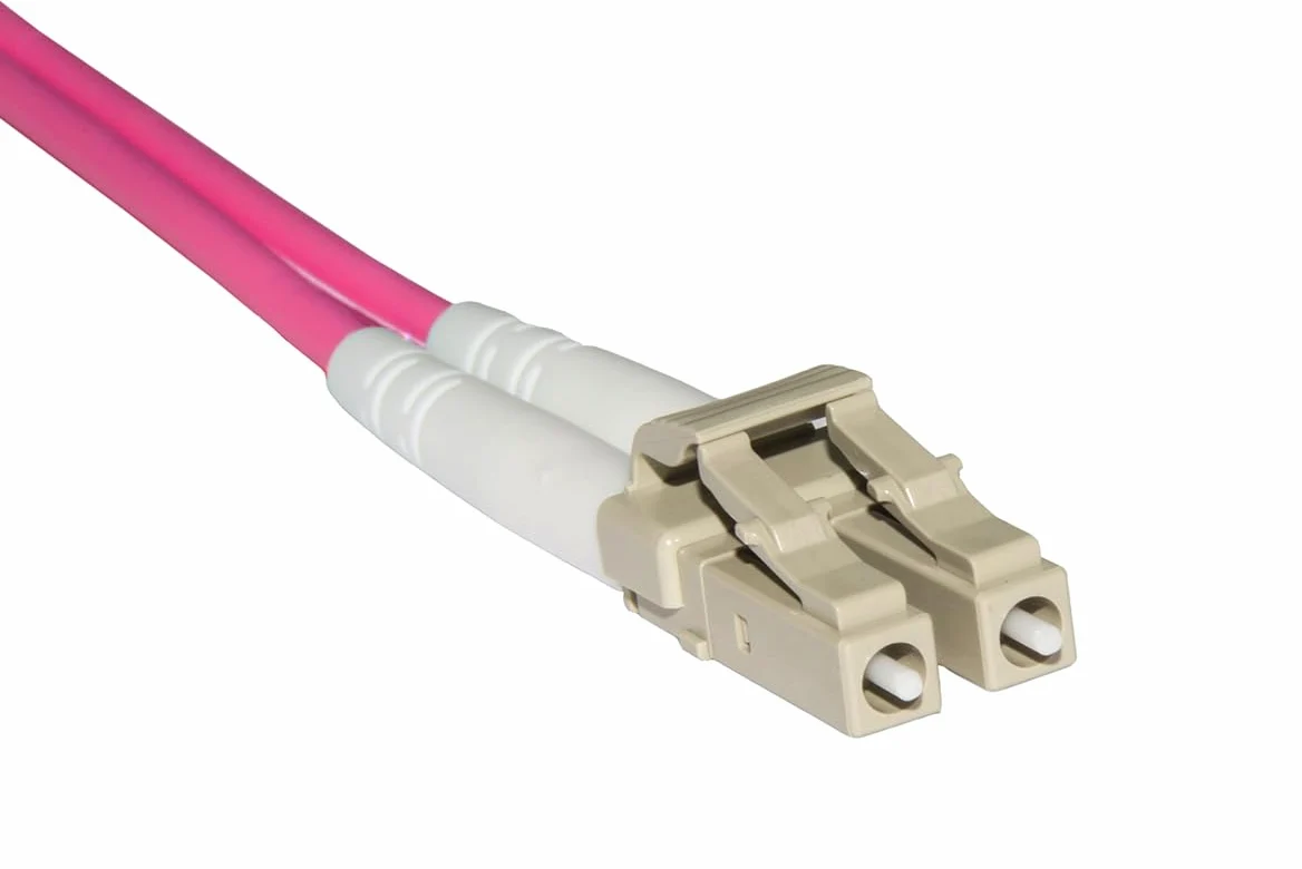 Cavo Fibra Ottica Multimode LSZH Duplex OM4 50/125, LC-LC, 15 mt.