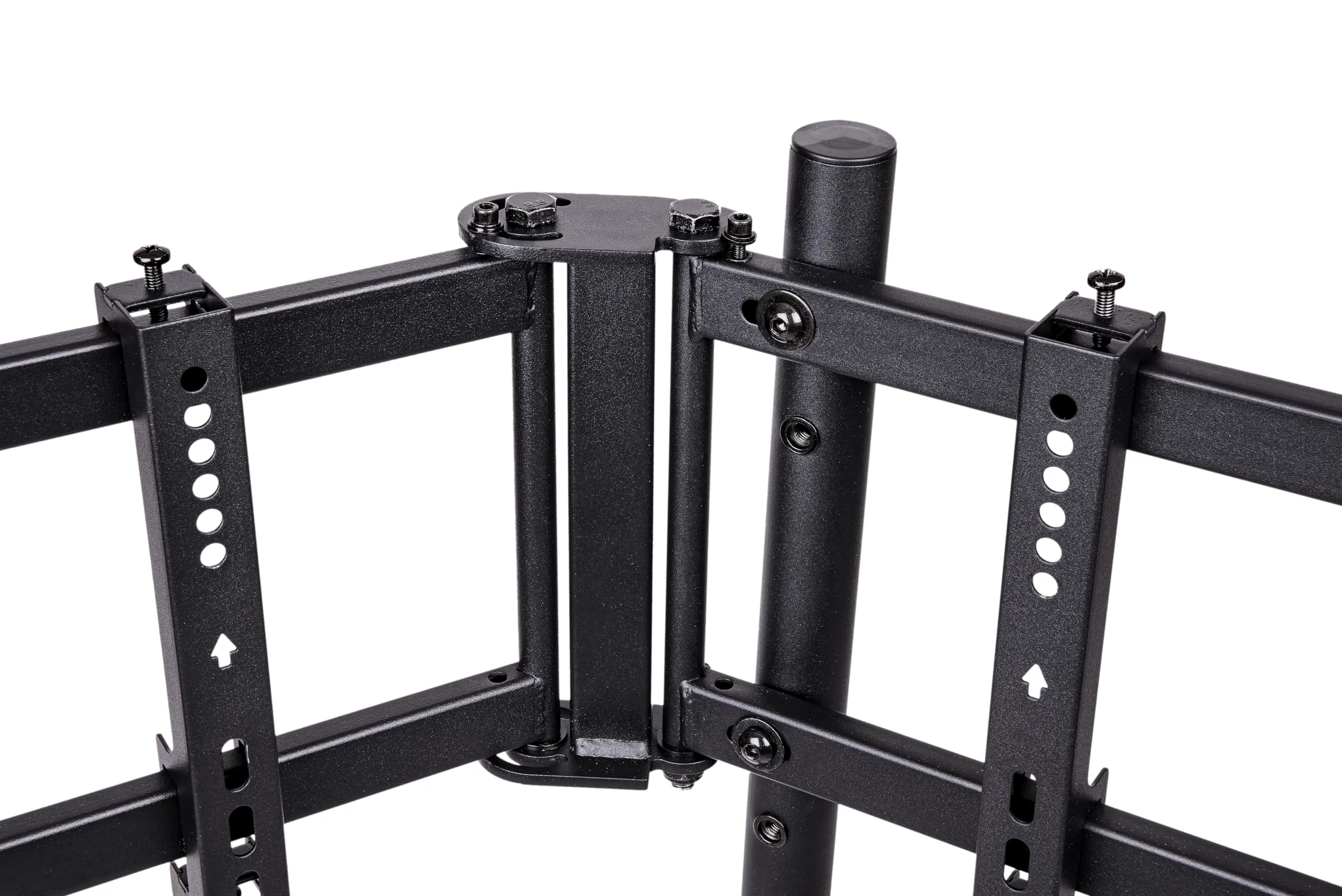 Thermaltake Triple Monitor Stand | Per 3 monitor da 32″ | Struttura in acciaio | Altezza regolabile | Nero