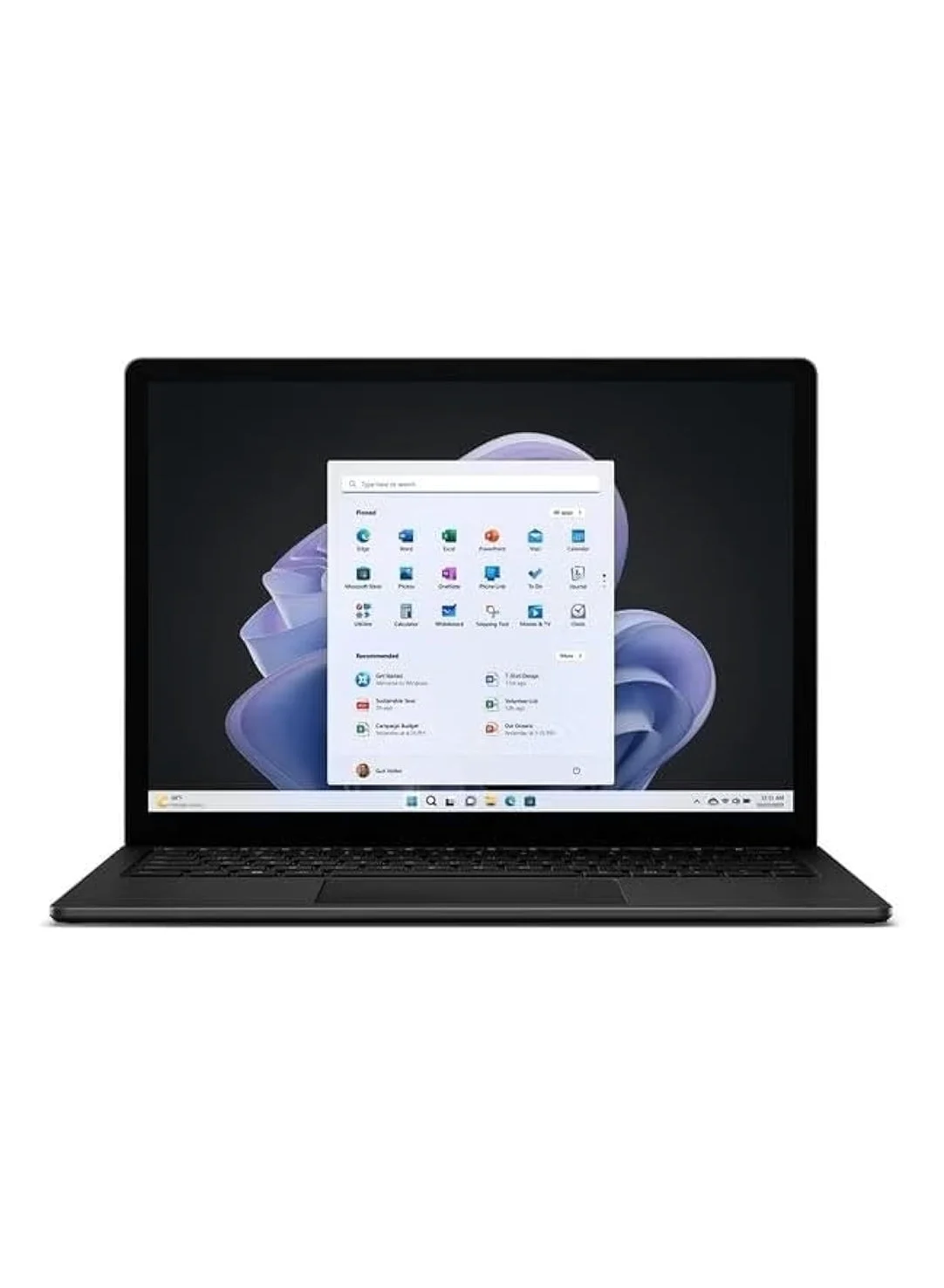 2022 Microsoft Surface Laptop 5 con Intel Core i7-1255U (13,5-pollici, 16GB RAM, 256GB SSD) (QWERTY Inglese) Nero (Ricondizionato)