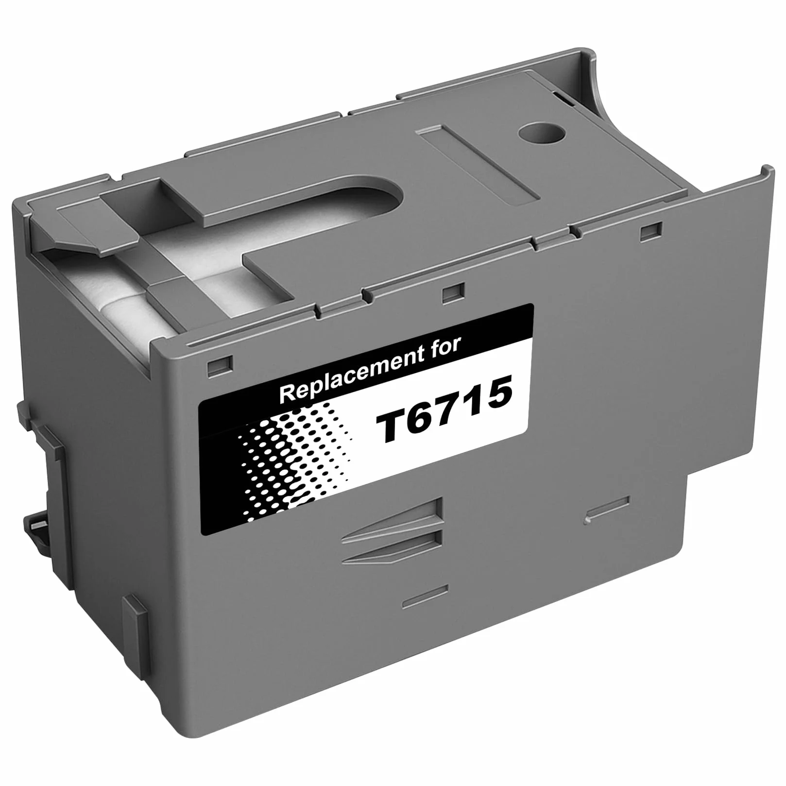 Yowell T6715 Scatola di manutenzione degli inchiostri compatibile con Epson T6715 T6716 per Epson Workforce Pro WF-3820DWF WF-3825DWF WF-4820DWF WF-4825DWF WF-4830DTWF WF-4720DWF WF-4725DWF WF