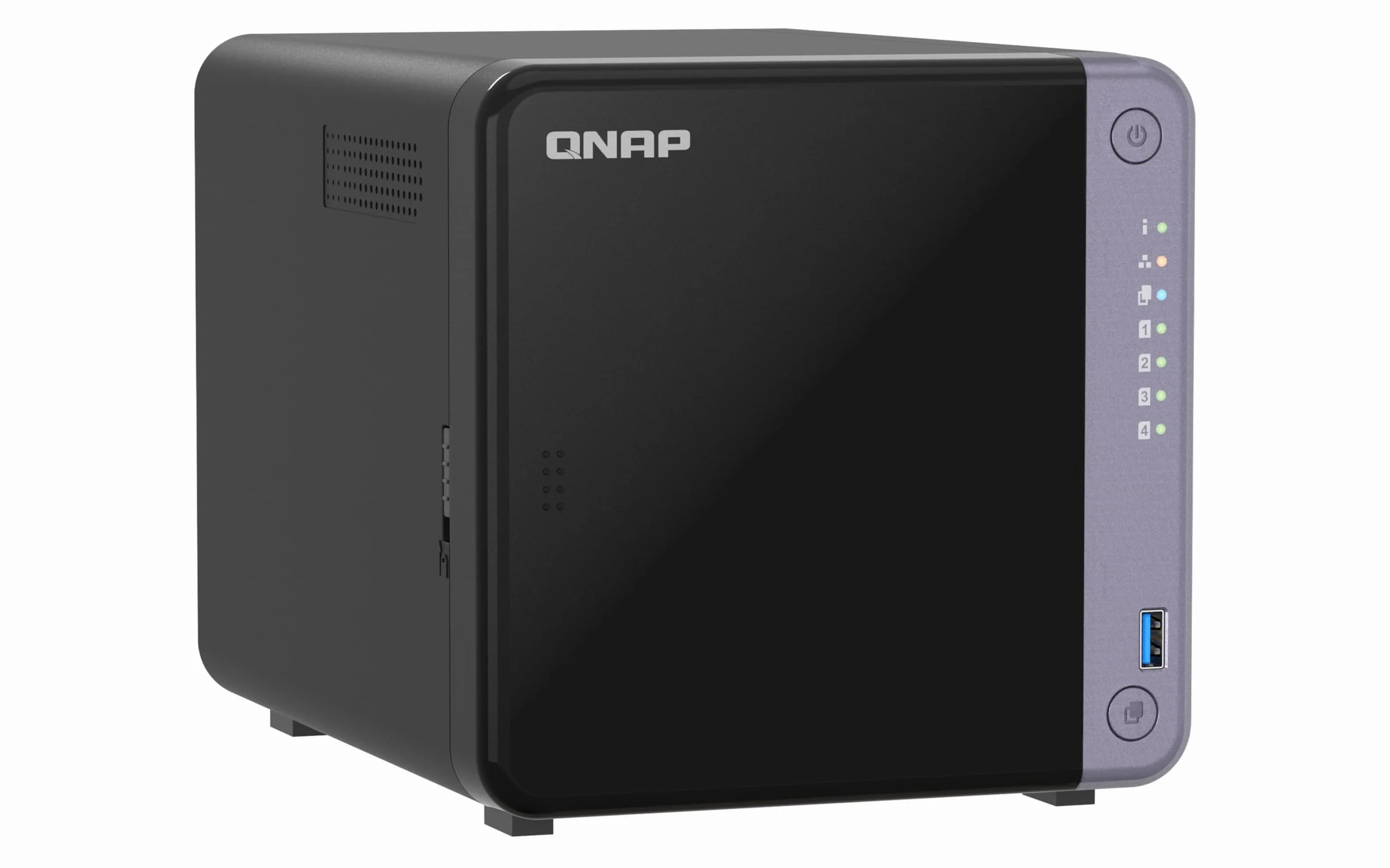 QNAP TS-432X-4G server NAS e di archiviazione Torre Alpine AL-524 4 GB DDR4 QNAP QTS Nero