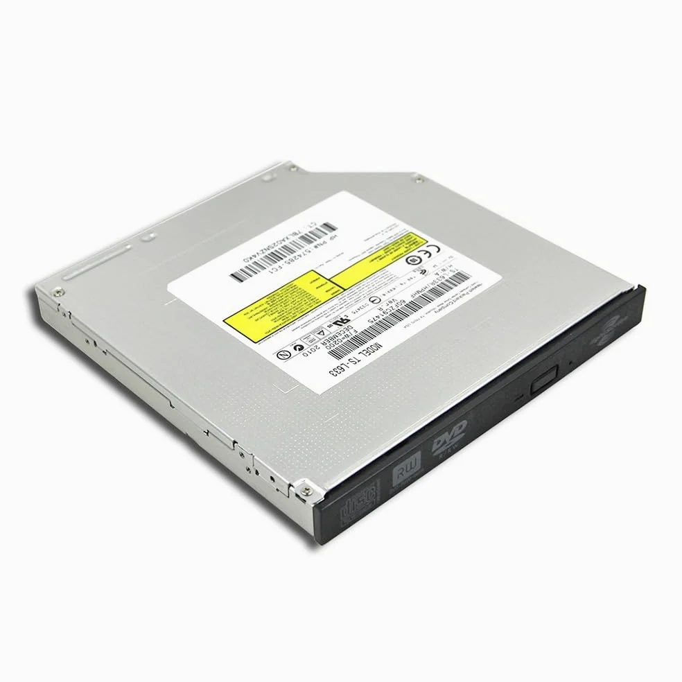 ALIXO Masterizzatore CD interno Lightscribe, compatibile con HP Dell Lenovo Acer Asus Sony Samsung Toshiba MSI Laptop 12,7 mm vassoio SATA Slim Optical Drive di ricambio