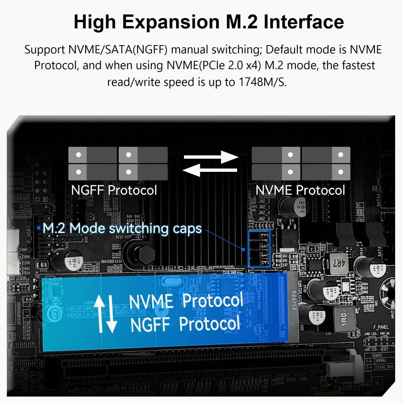 SHANGZHAOYUAN Scheda madre H110 LGA 1151, scheda madre da gioco per processori Intel 6-9a generazione Core i3/i5 Pentium, serie Celeron, DDR4, PCIe 3.0/2.0, NVME/NGFF M.2, SATA 6 Gbps, VAG,