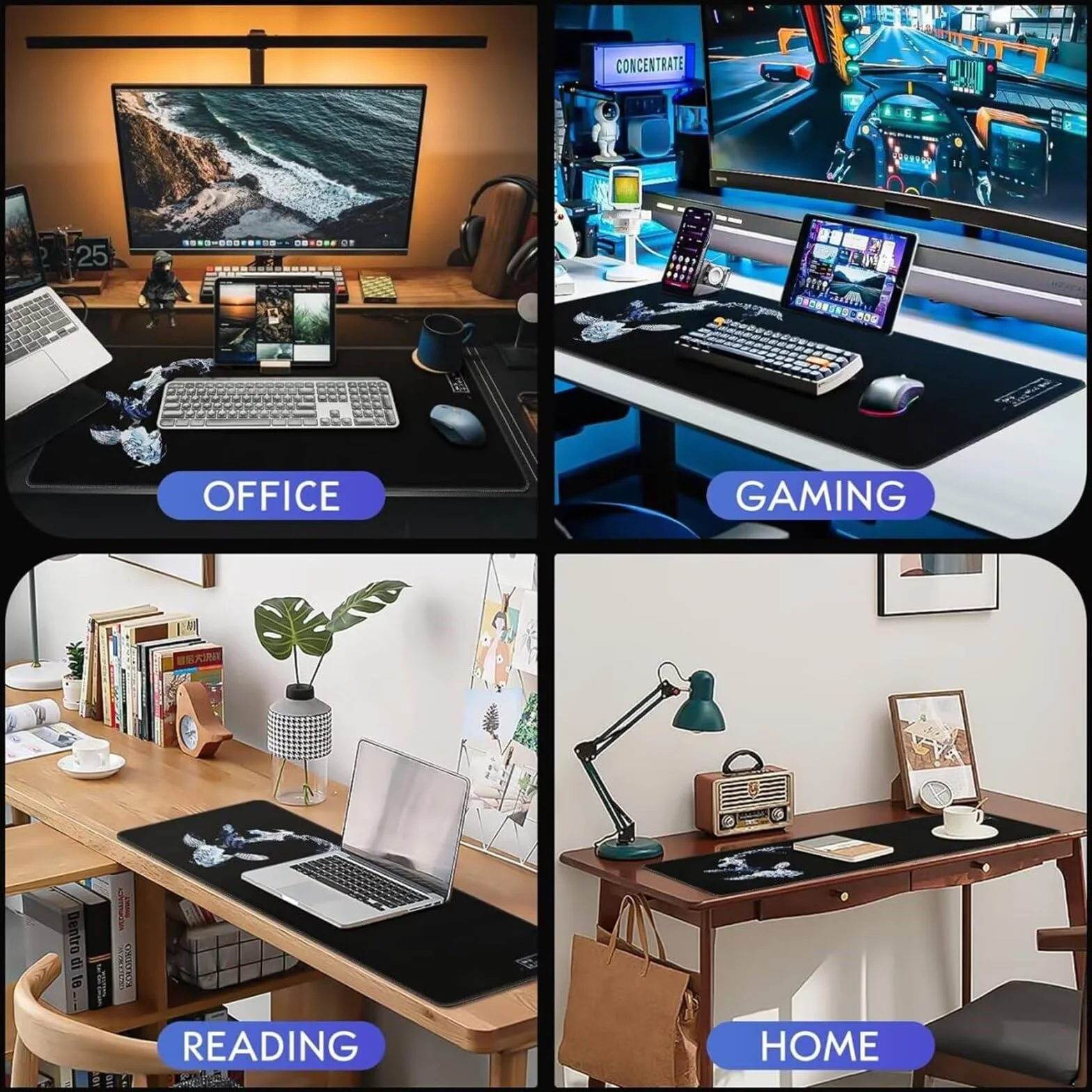 L'Ultima Cena Tappetino Mouse XXL Gaming 1200x600 mm 2025 Nuovo Festa Tappetino Scrivania Impermeabile,Mousepad con Base in Gomma Antiscivolo,Migliora Precisione e Velocità per Gaming,Ufficio,-dd846