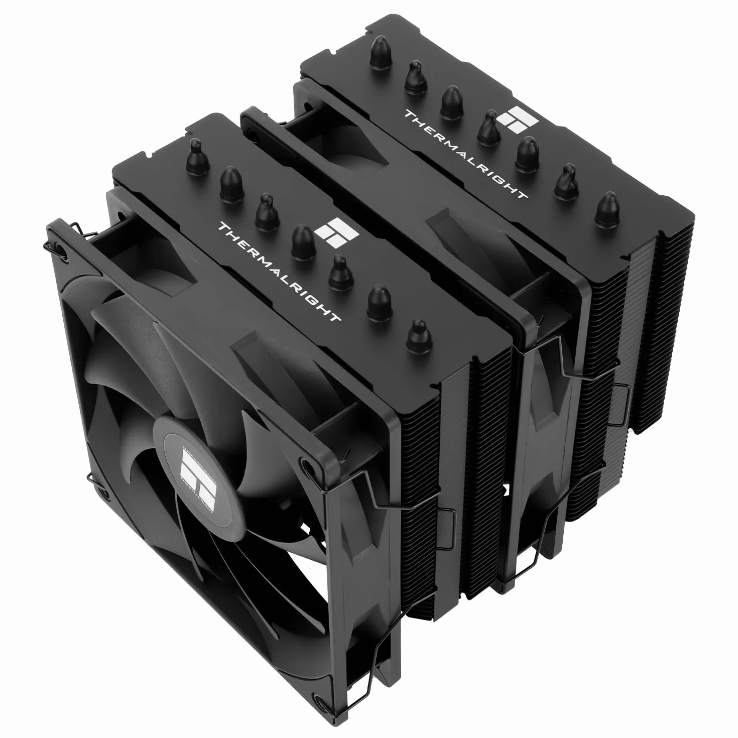 THERMALRIGHT Phantom Spirit 120 SE Nero Raffreddatore CPU, 7 Heatpipes Raffreddatore CPU, due ventole PWM da 120mm, Tecnologia AGHP 4.0, per AM4/AM5 & Intel LGA1851/1700/1150/1151/1200