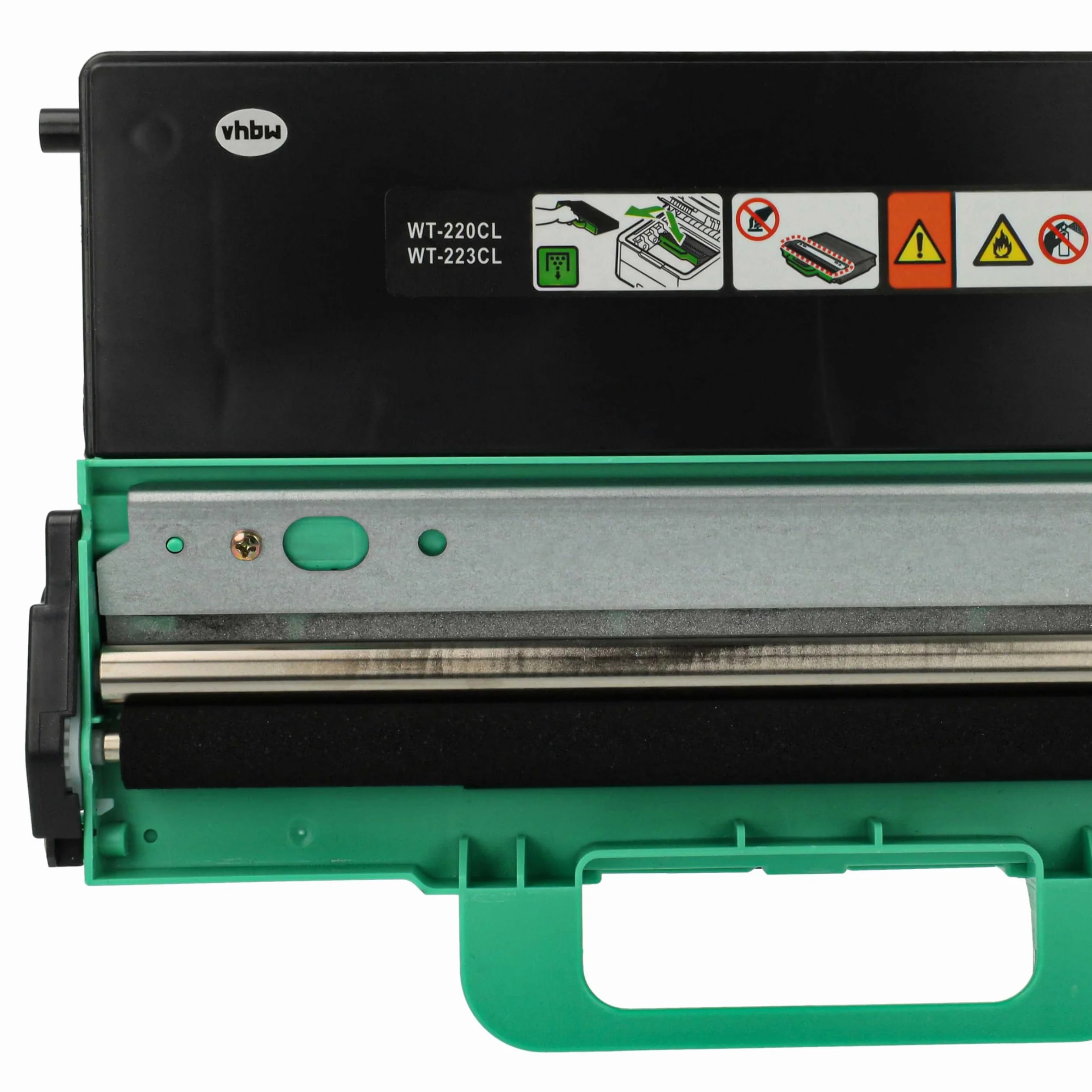 vhbw vaschetta, Contenitore per Toner esausto Compatibile con Brother MFC L 3730 CDN, L 3750 CDW, L 3710 CW, L 3770 CDW stampanti Laser