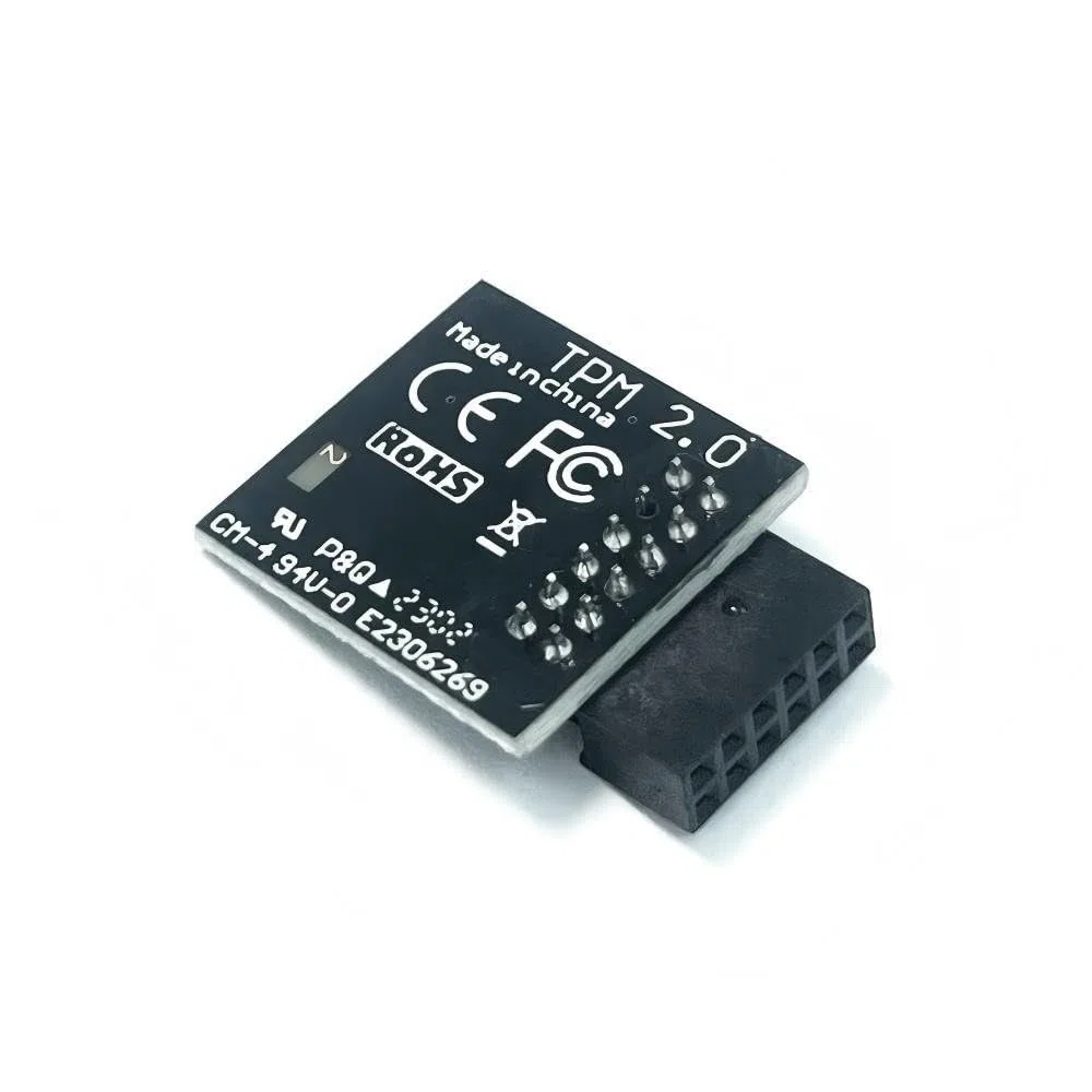 JINTAI Modulo TPM 2.0 SPI 12 Pin con Infineon SLB9670 Windows 11 Upgrade di Ricambio per MSI per MPG B550 Gaming Carbon WiFi/MPG B550 Gaming Edge WiFi/MPG B650 Edge WiFi/MPG B650 Carbon WiFi