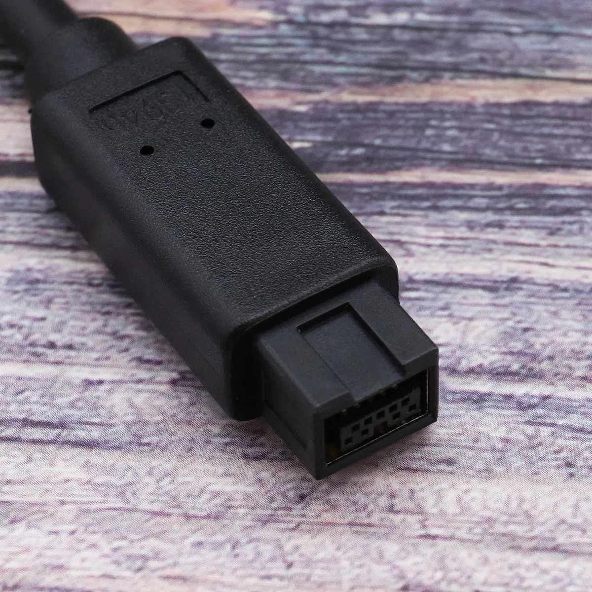 ECSiNG Cavo IEEE 1394 6 Pin Femmina A 1394 9 Pin Maschio Firewire Da 400 A 800 Cavo Convertitore Adattatore Trasferimento Dati Compatibile Con MacBook Pro 22 Cm Nero