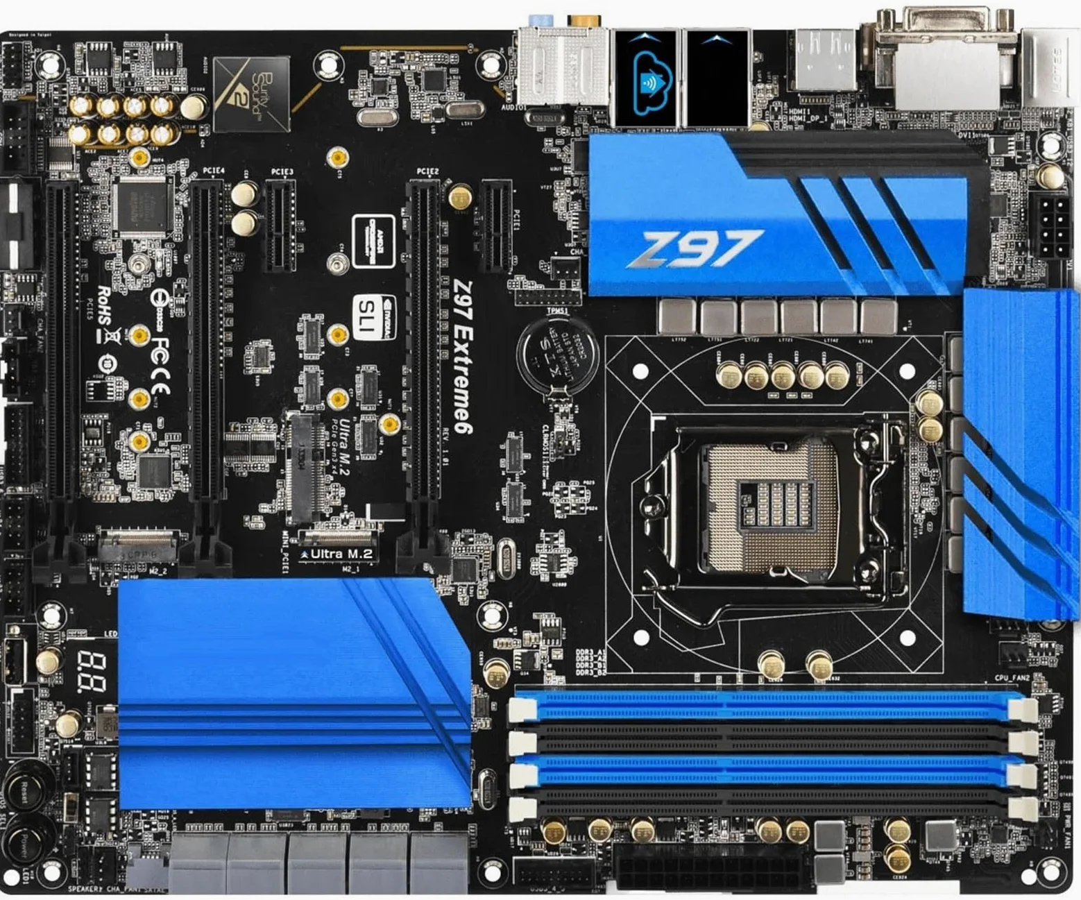 scheda madre Fit For ASRock Z97 Extreme6 | Desktop USB3.0 SATA3 DDR3 LGA1150