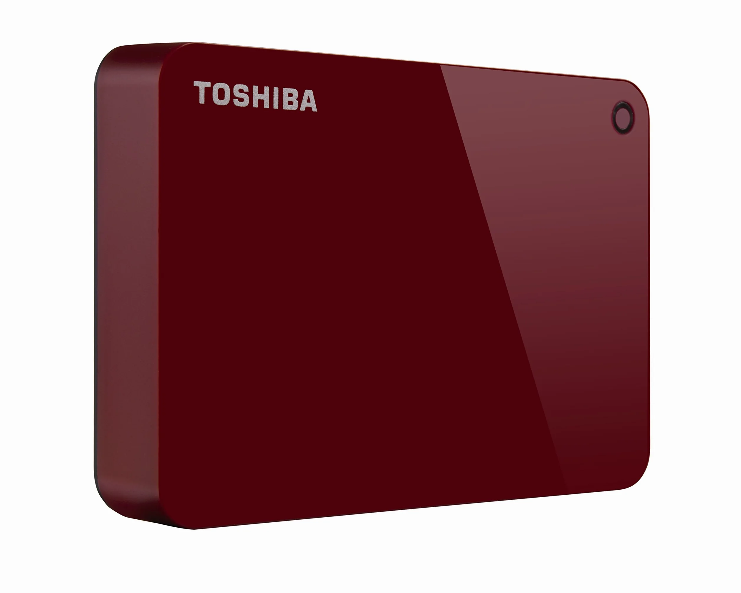 Toshiba Canvio - Hard disk esterno USB 3.0 rosso Rosso 4 TB