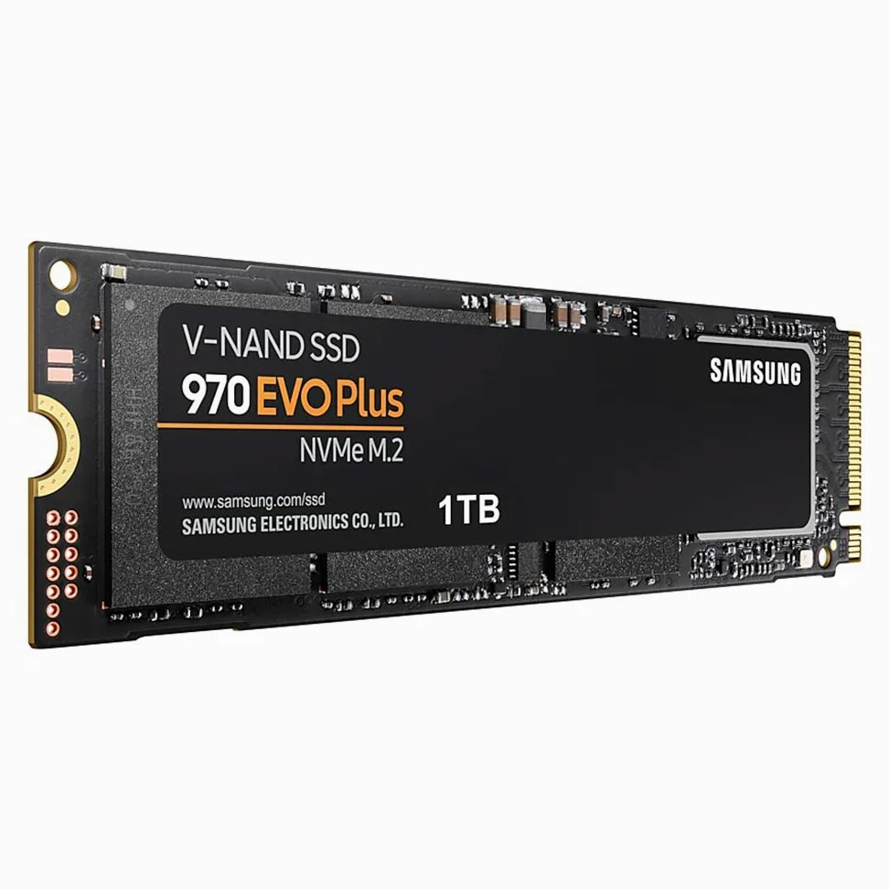 Samsung 970 EVO Plus 1 TB PCIe NVMe M.2 (2280) Internal Solid State Drive (SSD) (MMZ-V7S1T0BW ), Black