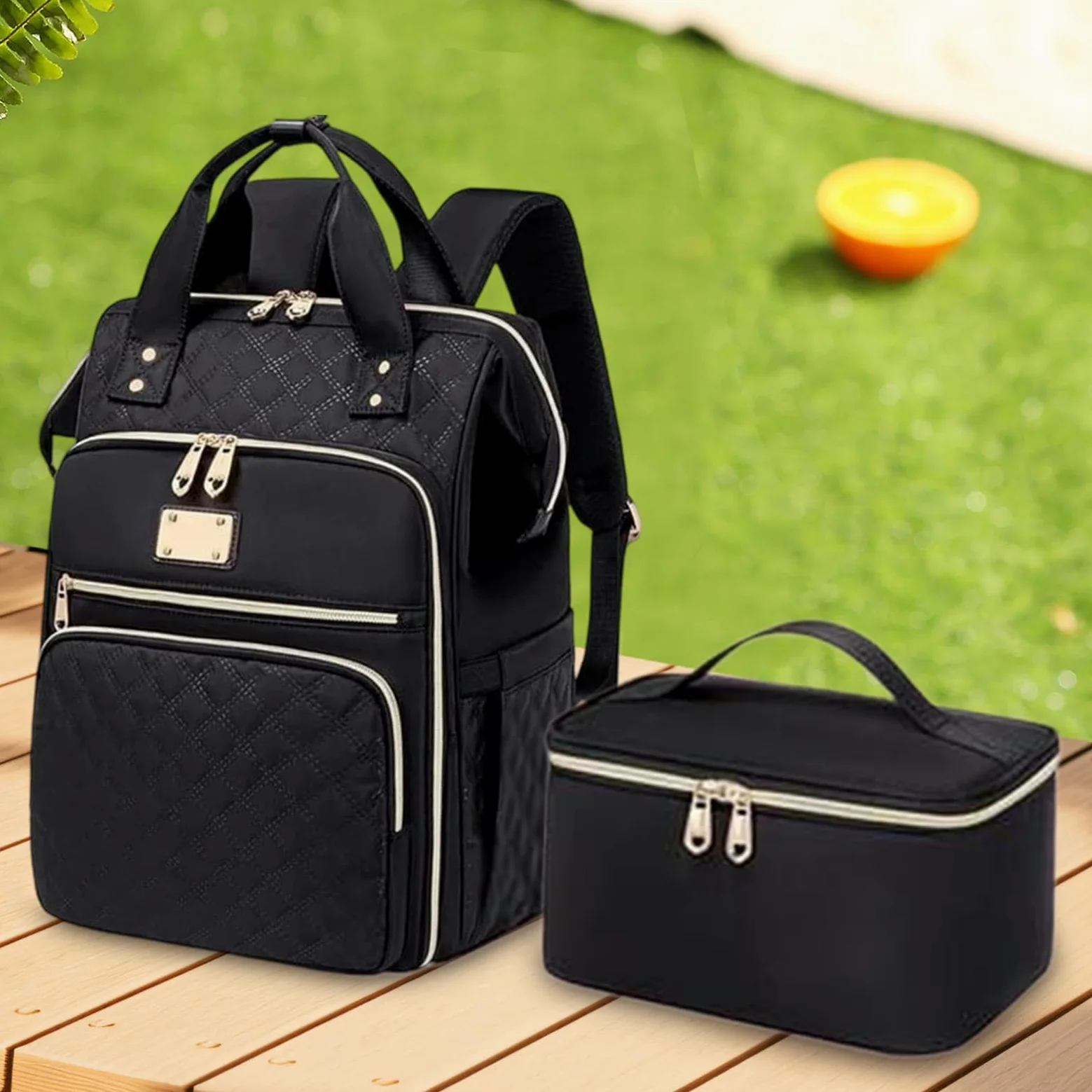 Zaino per insegnanti – Borsa da scuola per computer portatile, scomparto | isotermico, design multi-tasche morbido, spallacci regolabili confortevoli, trasporto quotidiano leggero | per la scuola,