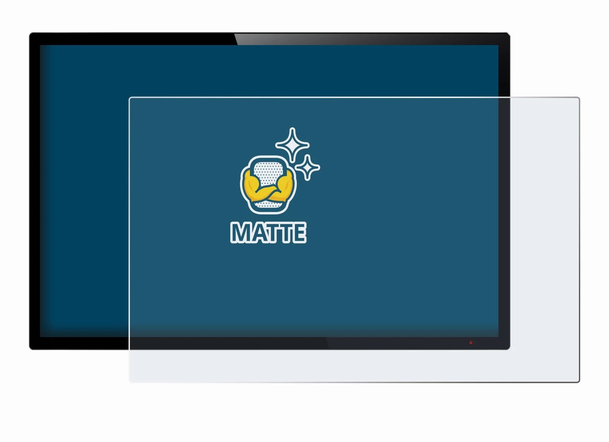 brotect Pellicola Protettiva Opaca 15" per PC touch panel con 38.1 cm (15,0 pollici) [305 mm x 228 mm, 4:3] Proteggi Schermo Anti-Riflesso