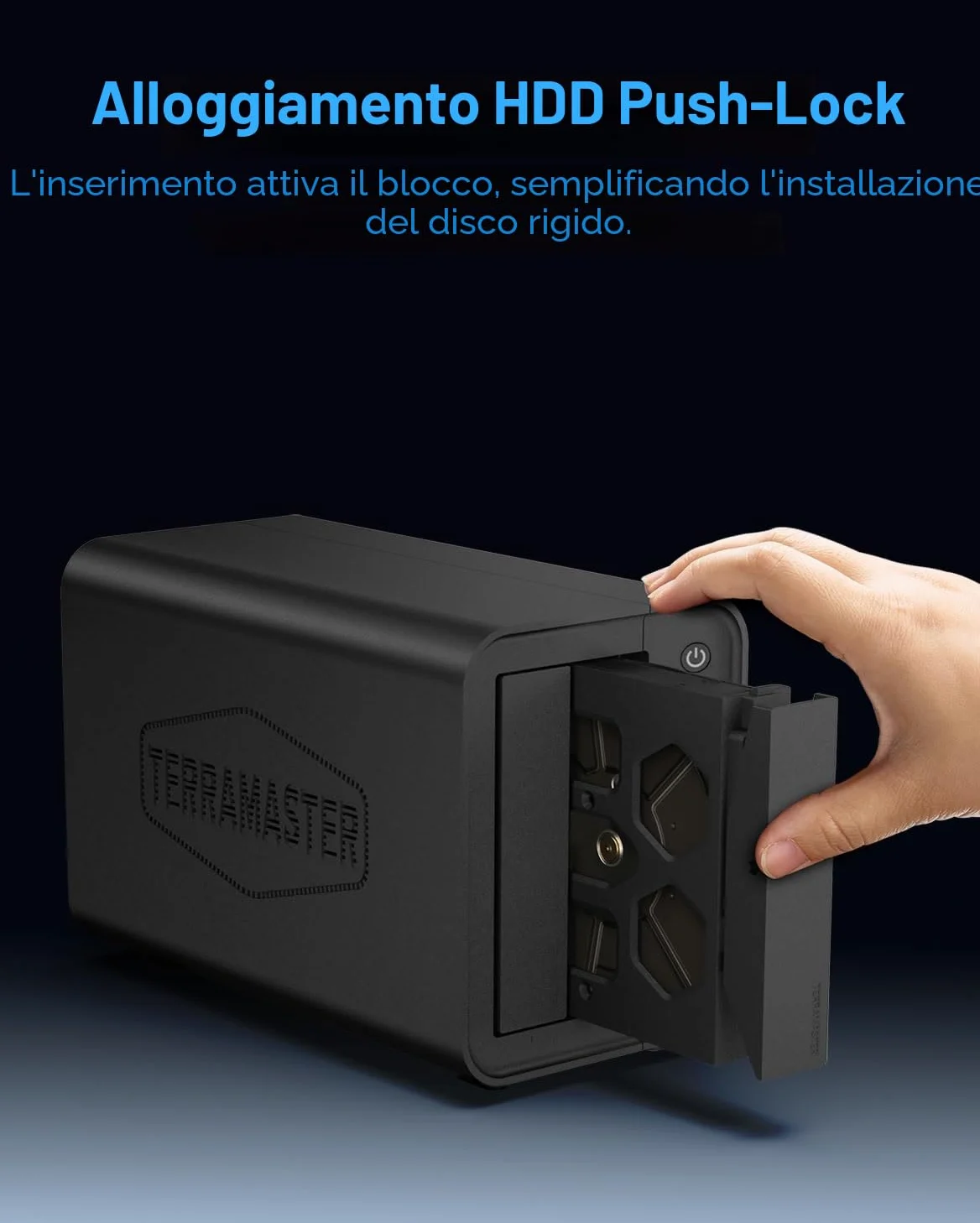 TERRAMASTER F2-425 2-Bay NAS Storage -Intel x86 Quad-Core CPU, 4GB RAM, 2.5GbE LAN, Network Attached Storage Multimedia Server per Utenti Domestici (Diskless)