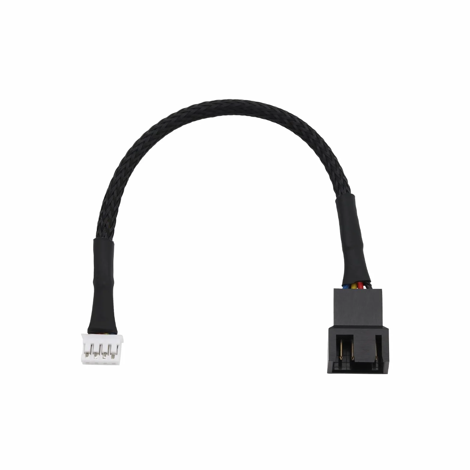 Create idea 3 adattatori PWM a 4 poli cavo adattatore 15 cm 4 pin splitter micro spina per schede grafiche VGA, ventola di raffreddamento PWM, prolunga PWM