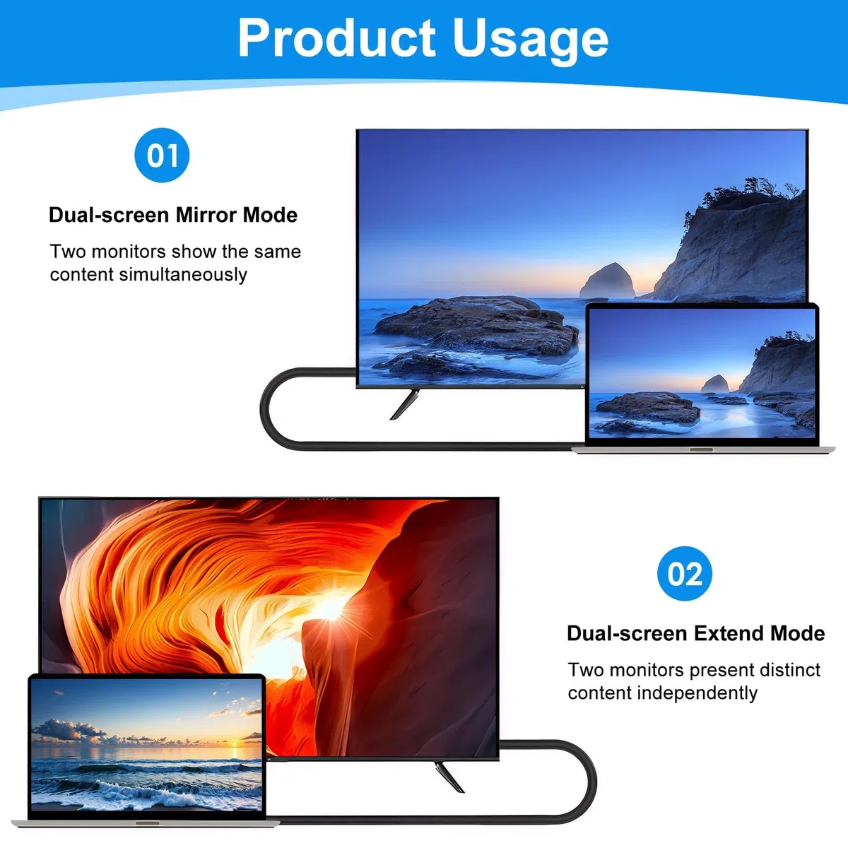 Cavo USB C a Mini DP DisplayPort 4K@60Hz HDR Video Adattatore, unidirezionale USB-C (DP Alt Mode/Thunderbolt 3/4) a MiniDP, alluminio e placcato oro per Mac Book Pro, i Pad Pro, per monitor, laptop