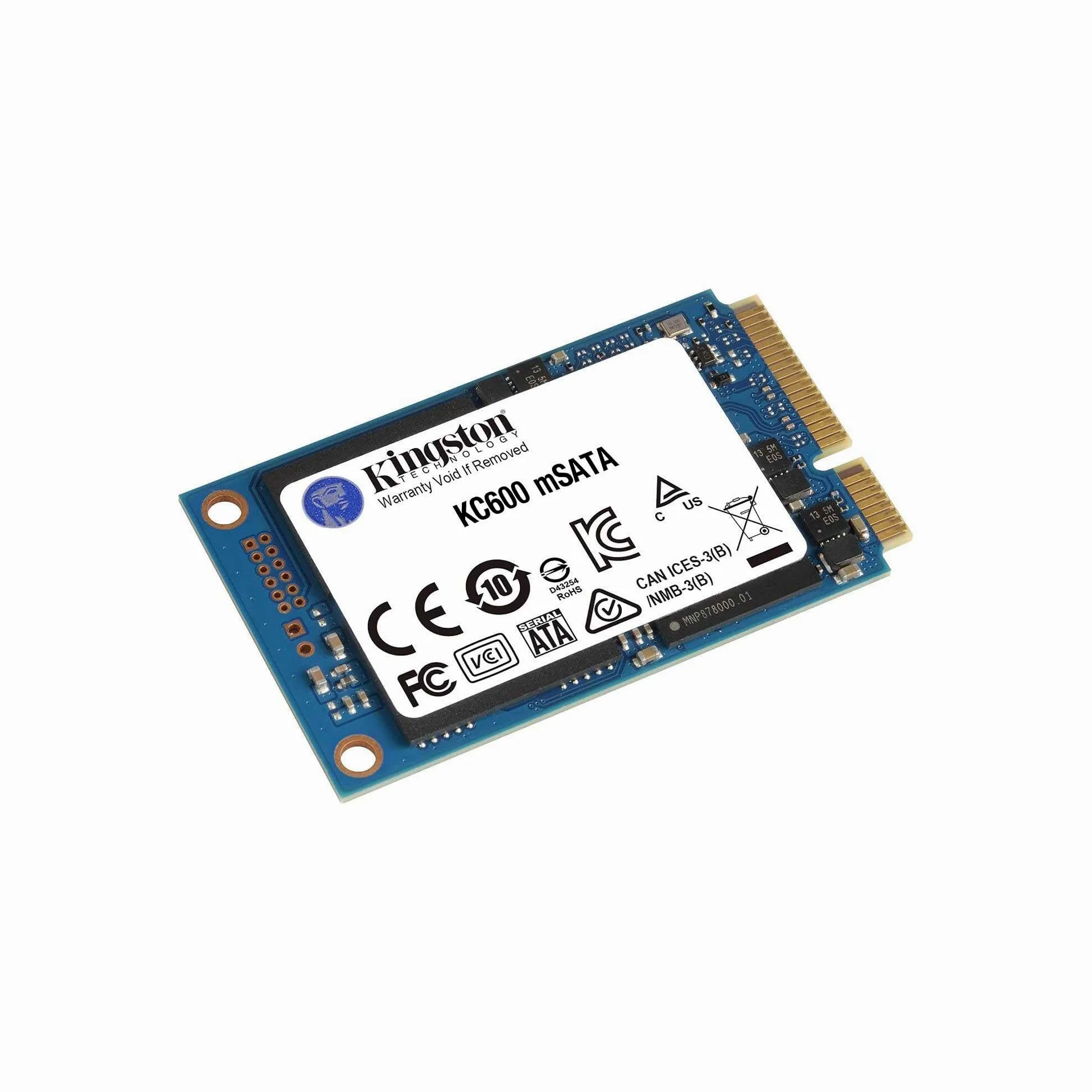 Kingston KC600 512G SSD SATA3 mSATA - SKC600MS/512G