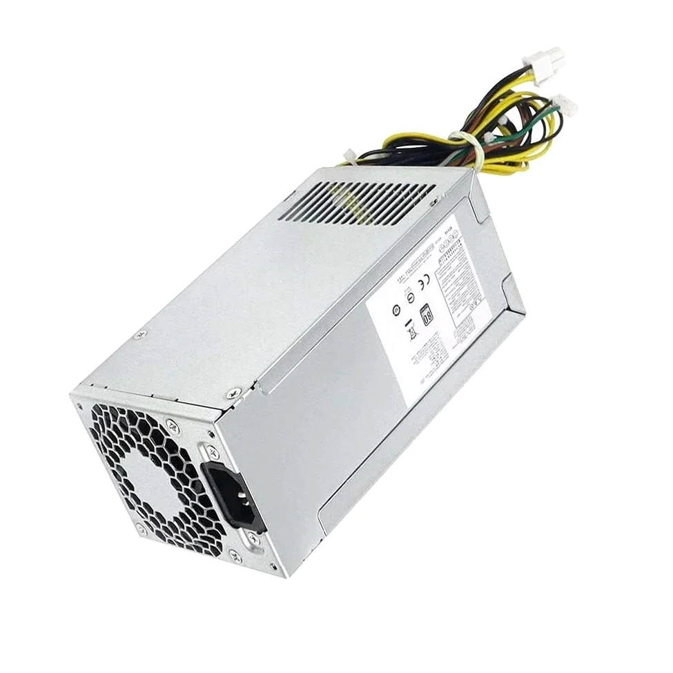 Alimentatore da 400 W per HP ProDesk serie 280 285 288 480 600 680 800 G3 G4, compatibile con L76557-001 L04618-800, metallo ad alta efficienza, colore: argento