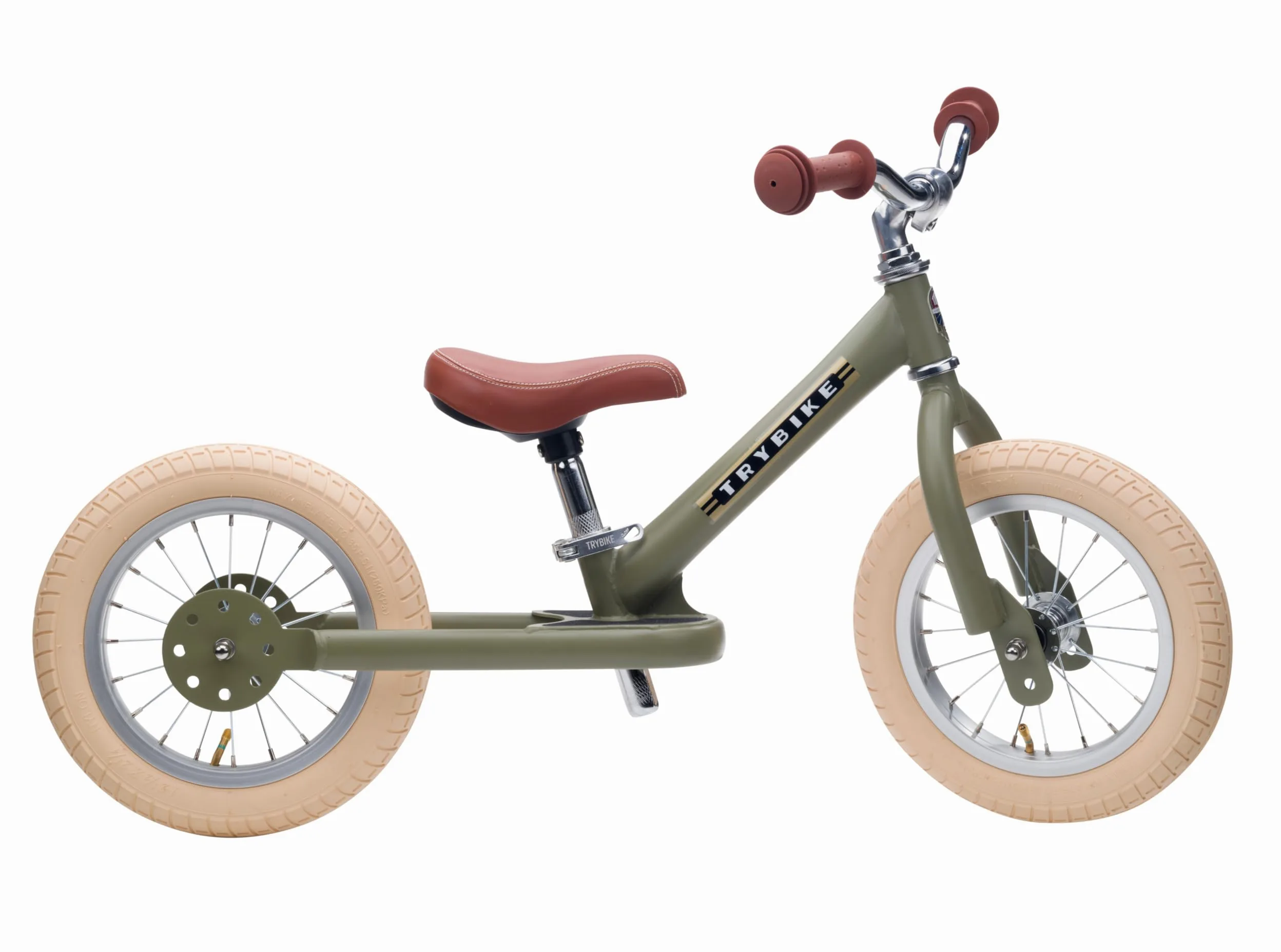 Trybike compatible - 2 Wheel Steel, Vintage Green