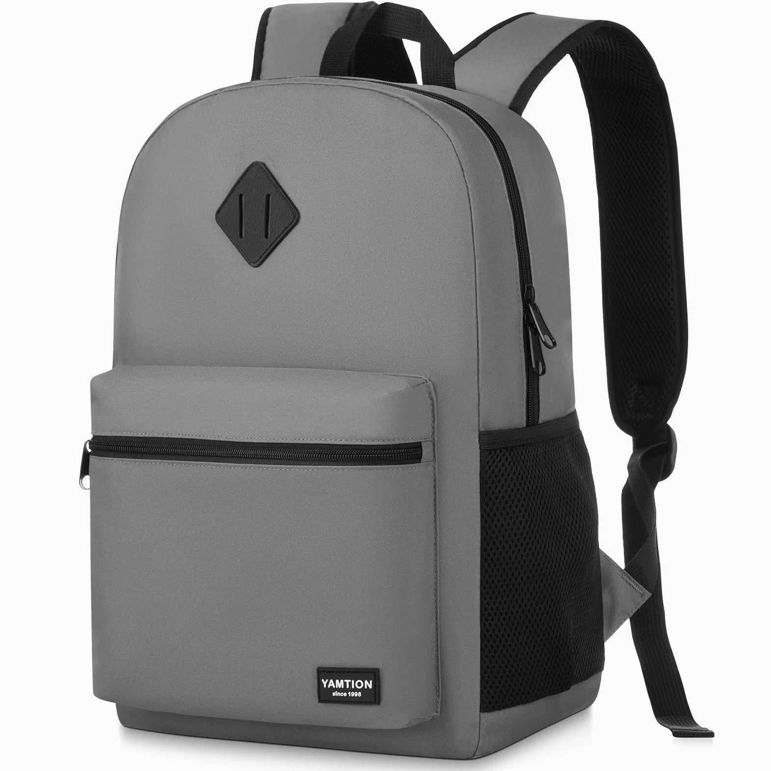 YAMTION Zaino per computer portatile, zaino con porta USB per lavoro universitario