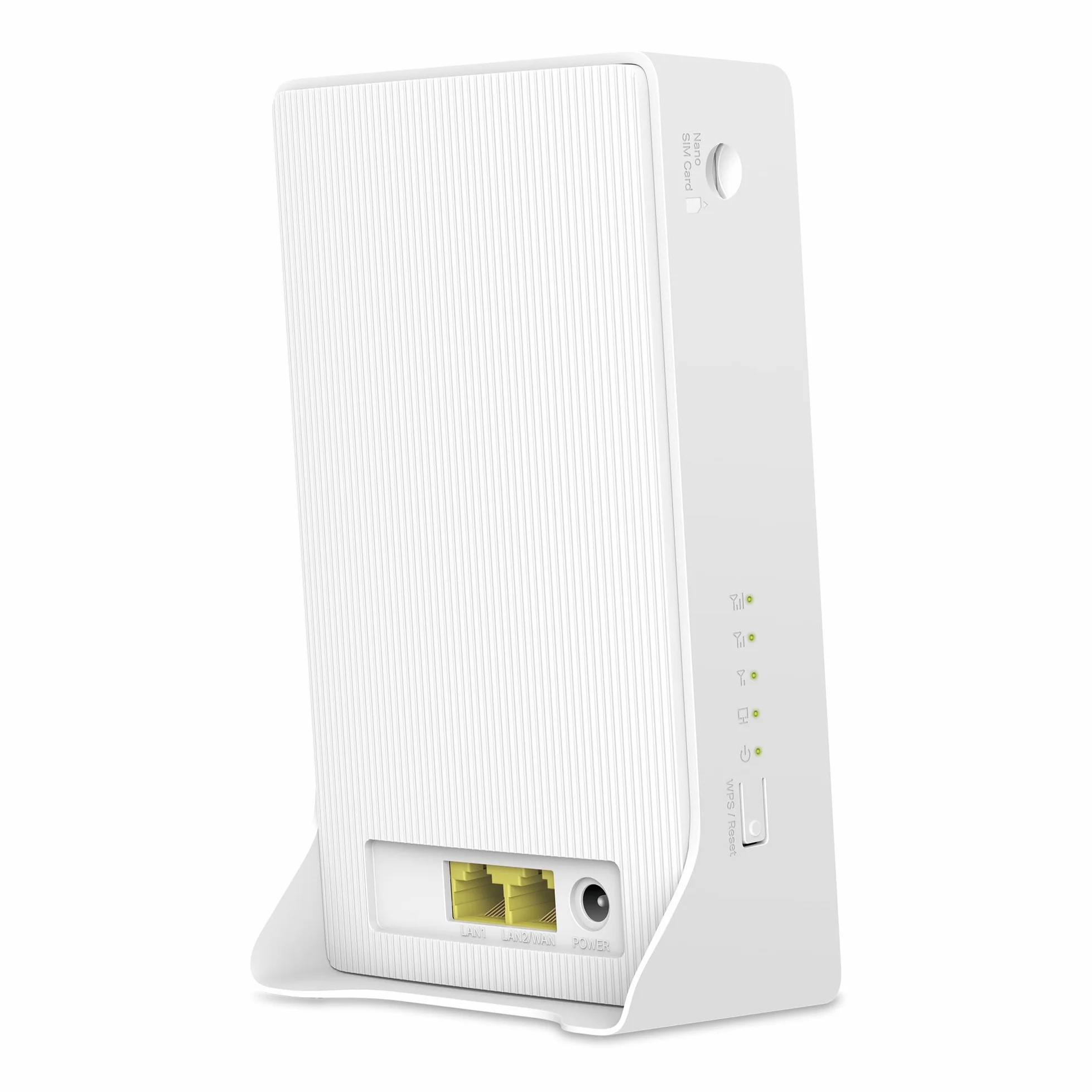 Mercusys TP-Link MB230-4G Router 4G+ Cat6 LTE, Wireless AC1200Mbps Dual-Band, WiFi Router with Sim, LAN/WAN Port, 4G Sim Modem, Without Configuration, External Antenna Ports