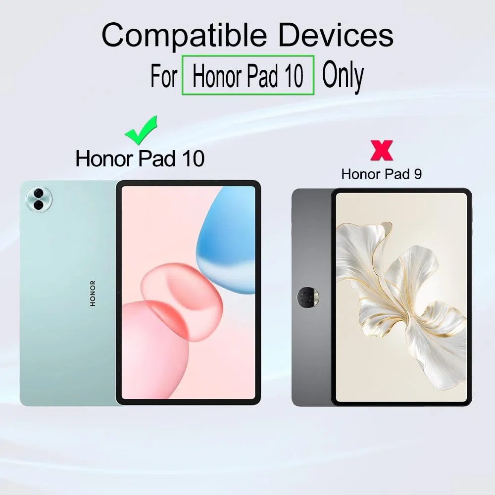 Ibywind Vetro Temperato per Honor Pad 10,2 Pezzi Durezza 9H PellicolaProtettiva con Facile da installare,Compatibile con ImpronteDigitali,Antigraffio,Senza Bolle