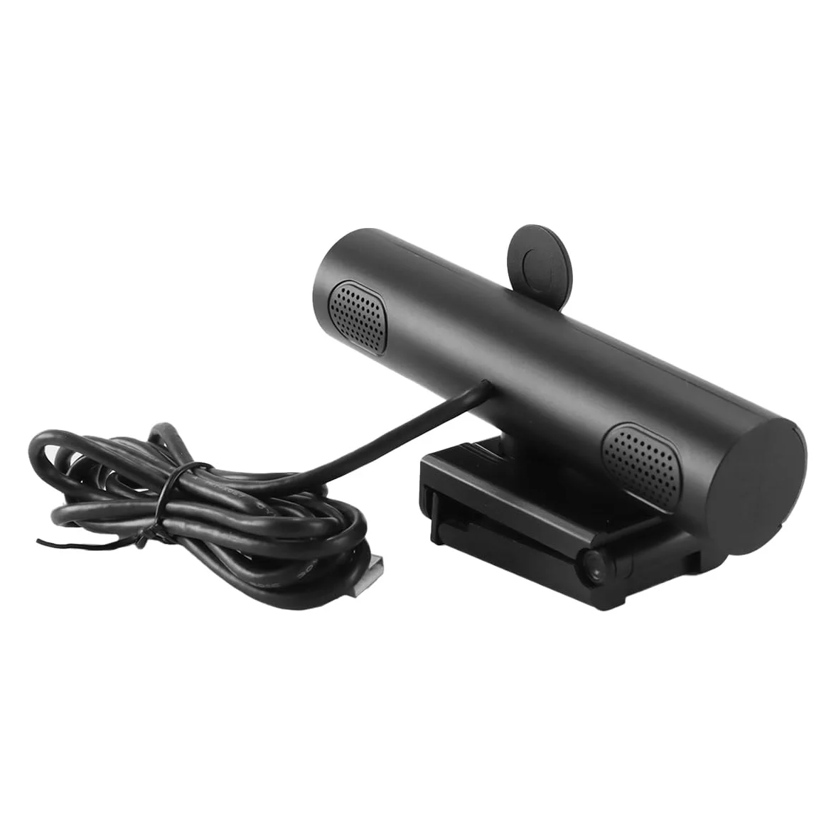 Webcam FHD con microfono e altoparlanti stereo, fotocamera per computer 3 in 1, 1080P, USB Plug and Play, cavo da 1,5 m, per videoconferenze, streaming