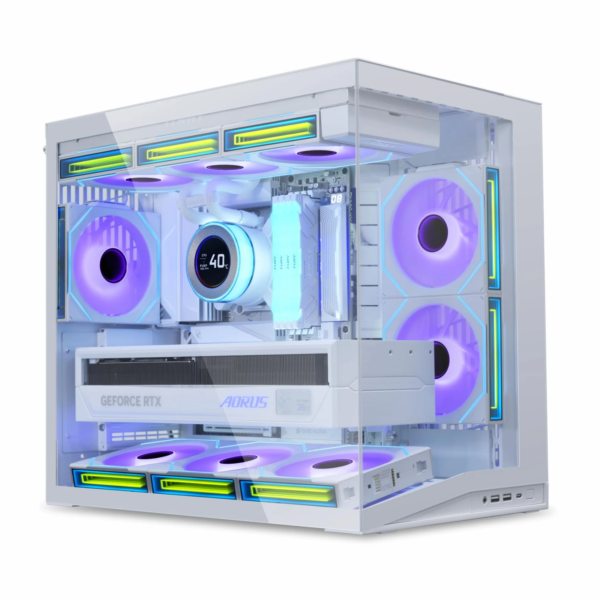 Lian Li O11 Dynamic Mini V2 Midi-Tower Case - White