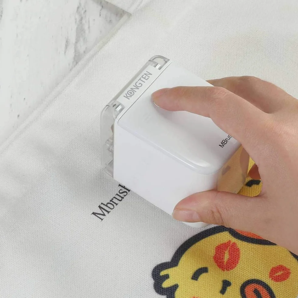 Mbrush Stampante Colori Portatile, Mini Bluetooth WiFi Stampa Wireless Piccola Inkjet Portatile con Cartuccia d'inchiostro per Testo Personalizzato e Fai Da Te, Stampa Qualsiasi Superficie