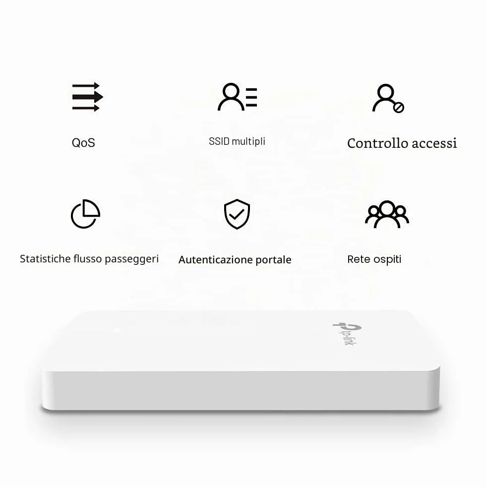 TP-Link AX1800 Dual Band Gigabit Wall Plate Wi-Fi 6 Access Point, Power over Ethernet (802.3 af/at), Requisiti di sistema Microsoft Windows XP/7/8/10 e Vista, Montaggio facile a parete (EAP615-Wall)