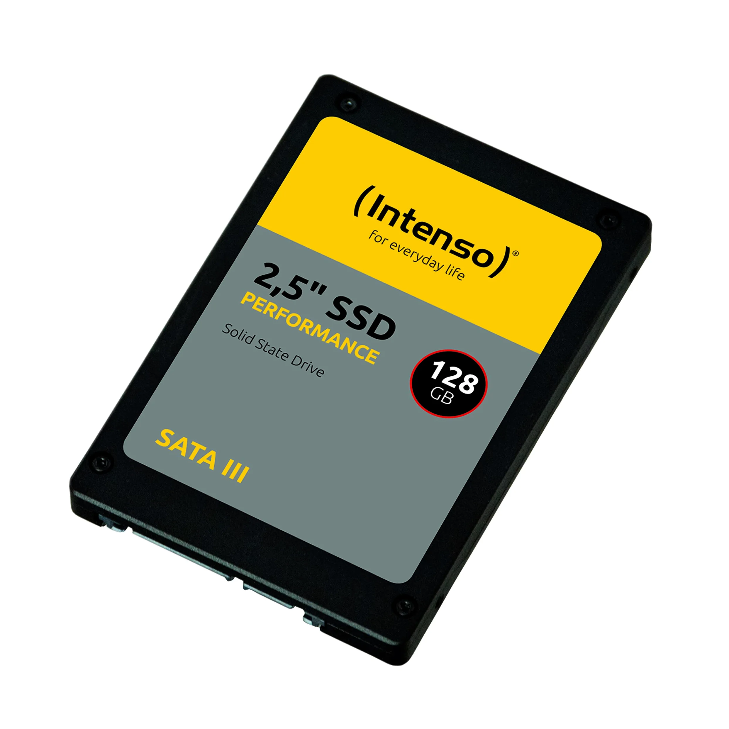 Intenso SSD SATA III da 2,5 pollici 128 GB 550 MB/s Nero