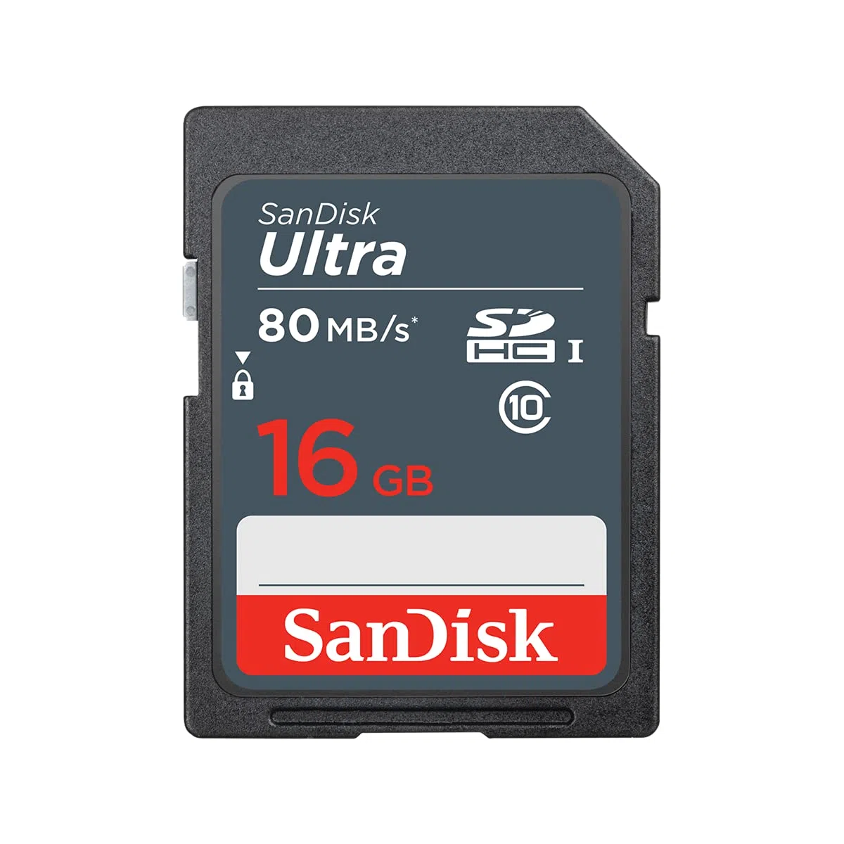 SanDisk Ultra 16GB SDHC Memory Card 80MB/s