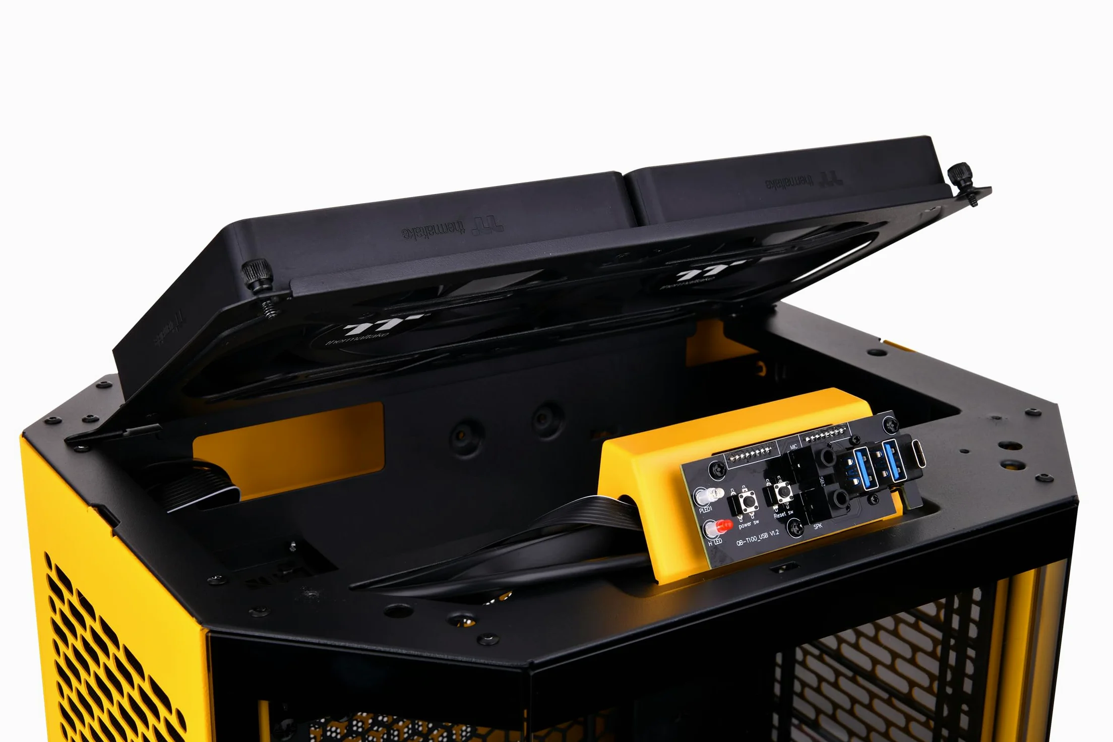 Thermaltake The Tower 300 | Micro Tower Chassis | Bumblebee