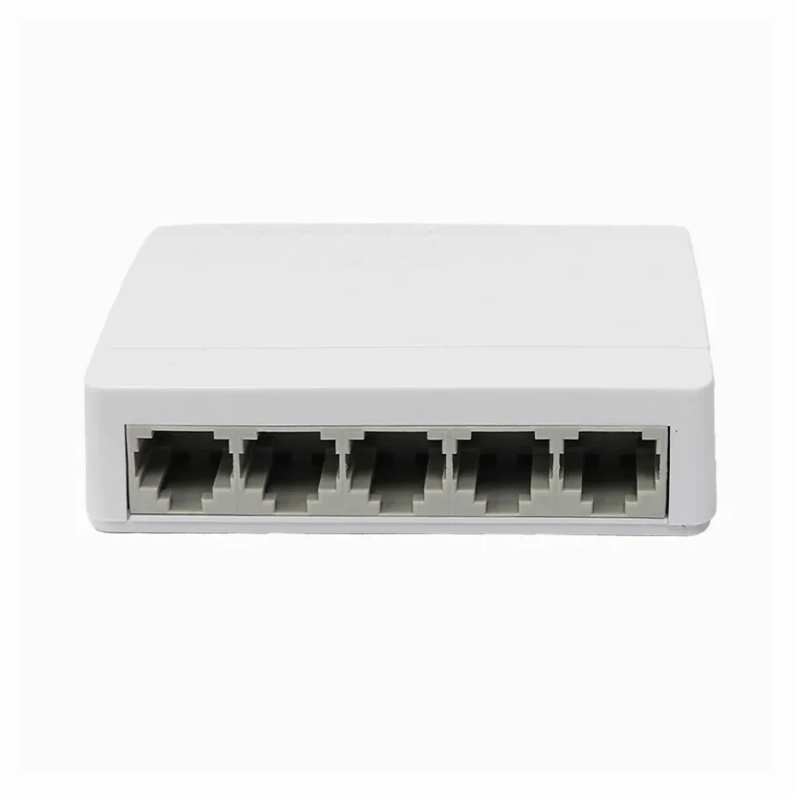 Switch Ethernet Gigabit a 5 porte, 10/100/1000 Mbps, per scrivania, Plug & Play, MDI/MDIX automatico, hub LAN RJ45 per ufficio a casa (1000 Mbps-USPlug)