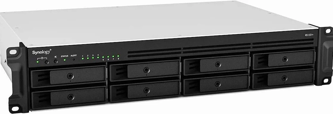 Synology RackStation RS1221+ Nas/Storage Server Rack (2U) Ethernet LAN Black V1500B