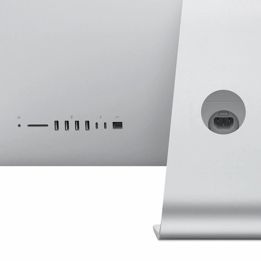 2020 Apple iMac con 3.8GHz i7 8 Core (27-inch, 64GB RAM, 1TB Flash SSD) Argento (Ricondizionato)