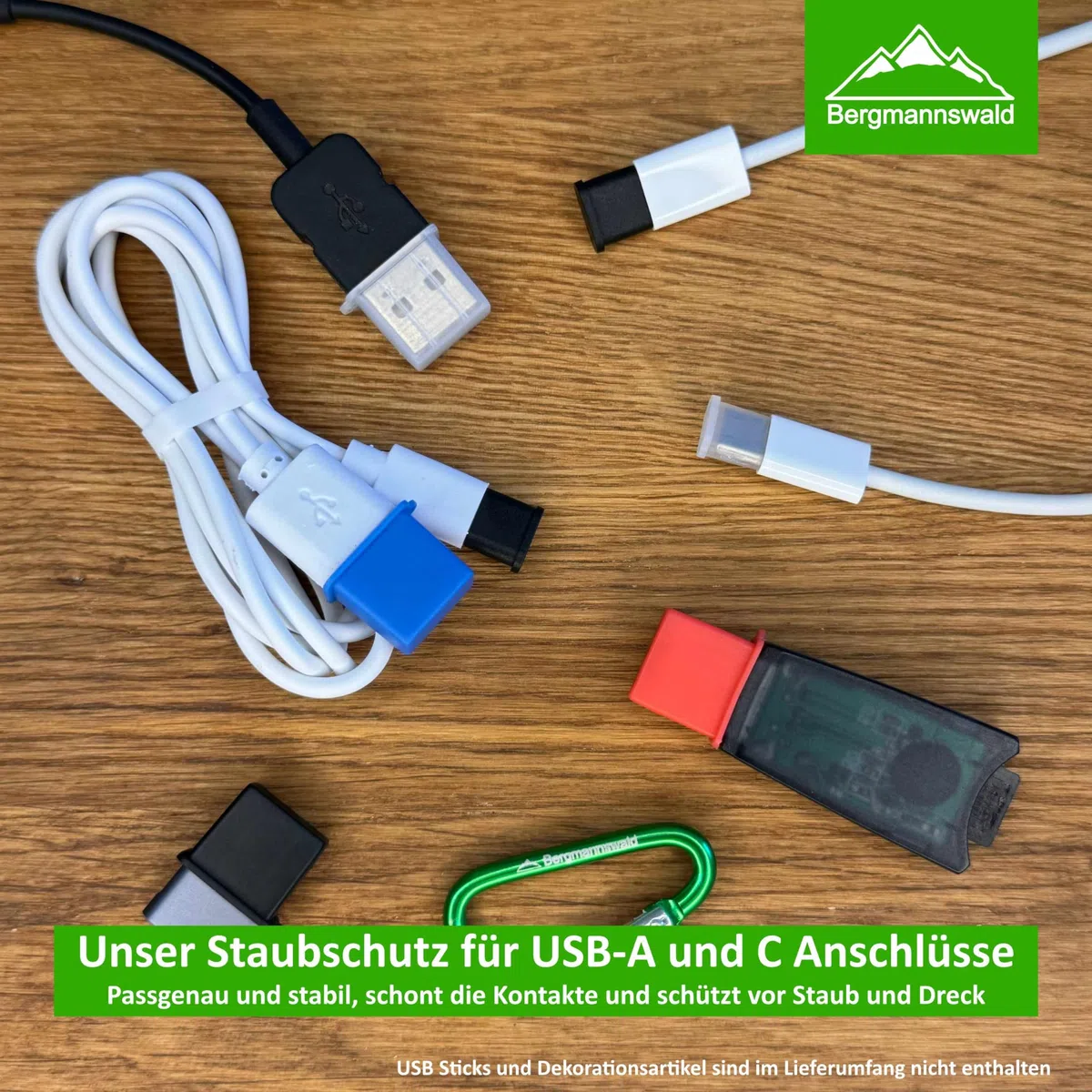 56 x cover antipolvere per USB C, USB A, connettori HDMI, tappo antipolvere antipolvere per smartphone, tablet, PC, hard disk, laptop e cavi, spina antipolvere di tipo C Port Dust Caps