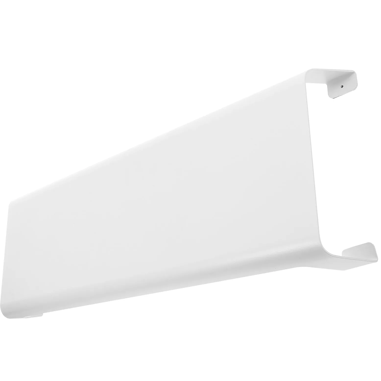 HOMSFOU Supporto per Monitor Rialzo, Screen Elevated Shelf in Lega di Alluminio Bianco Piedini in Silicone, per Studenti e Appassionati di Makeup