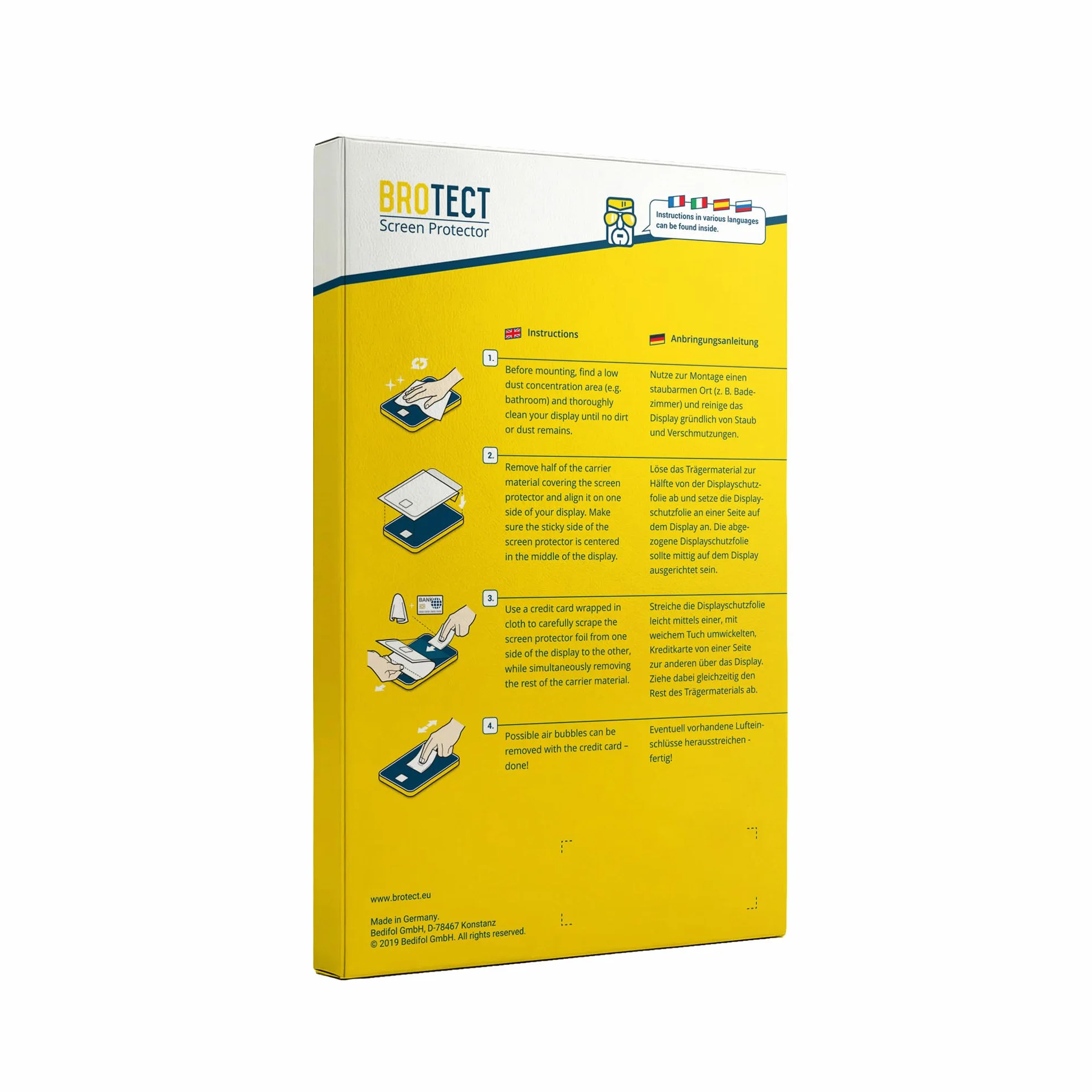 brotect Pellicola Protettiva Opaca per Dell Inspiron 14 7440 2-in-1 Pellicola Protettiva Anti-Riflesso