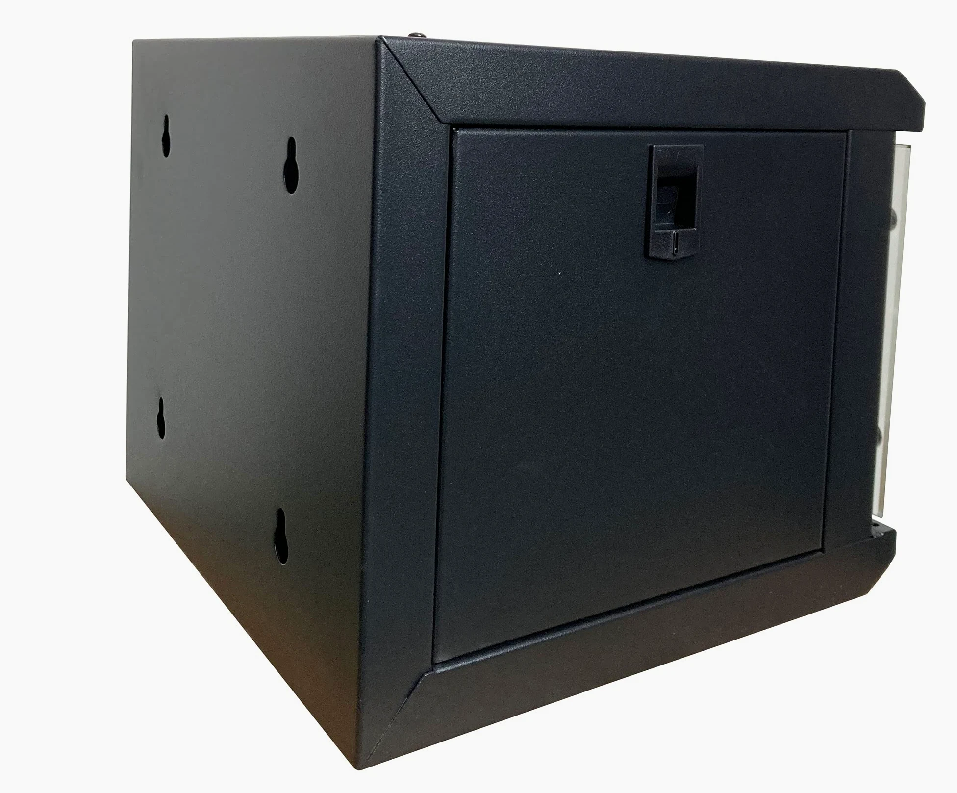 Techly Professional 362343 Armadio Rack 10" a Muro 4 unità Pannelli Asportabili Nero Nero