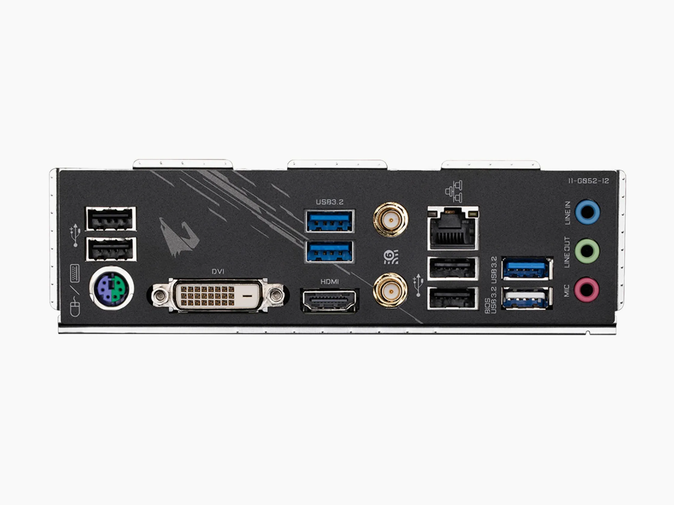 GIGABYTE B550M AORUS ELITE AX Scheda madre - CPU AMD Ryzen 5000, VRM a 5+3 fasi, fino a 4733 MHz DDR4, 1xPCIe 4.0 + 1xPCIe 3.0 M.2, Wi-Fi 6E, LAN 1GbE, USB 3.2 Gen 1