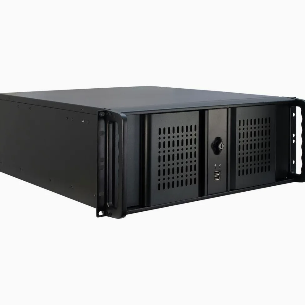InteR-Tech 4U-4098-S, ServeR-Geh?use - Schwarz, 4 H?heneinheiten (88887177)